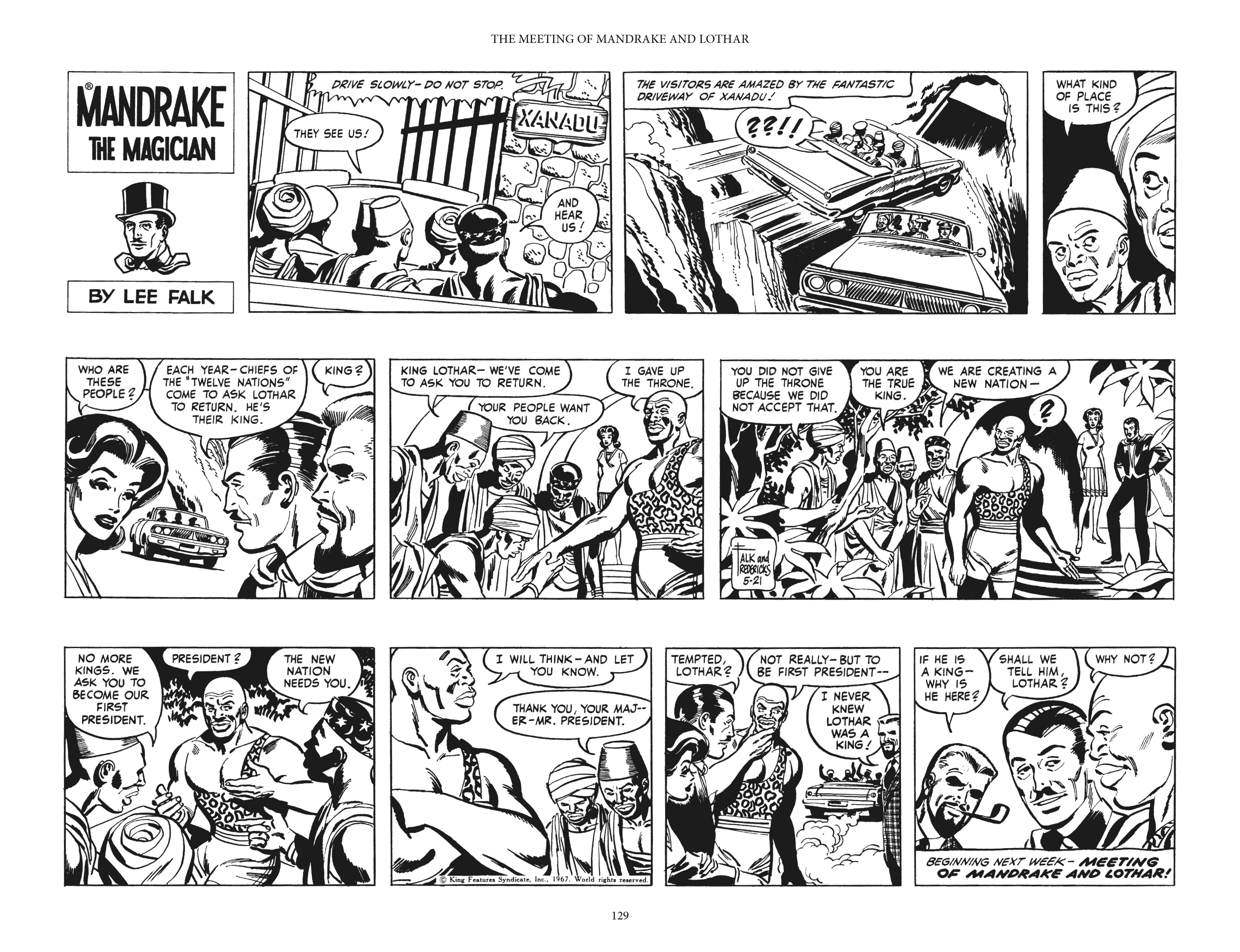 Read online Mandrake the Magician: The Fred Fredricks Sundays comic -  Issue # TPB (Part 2) - 30