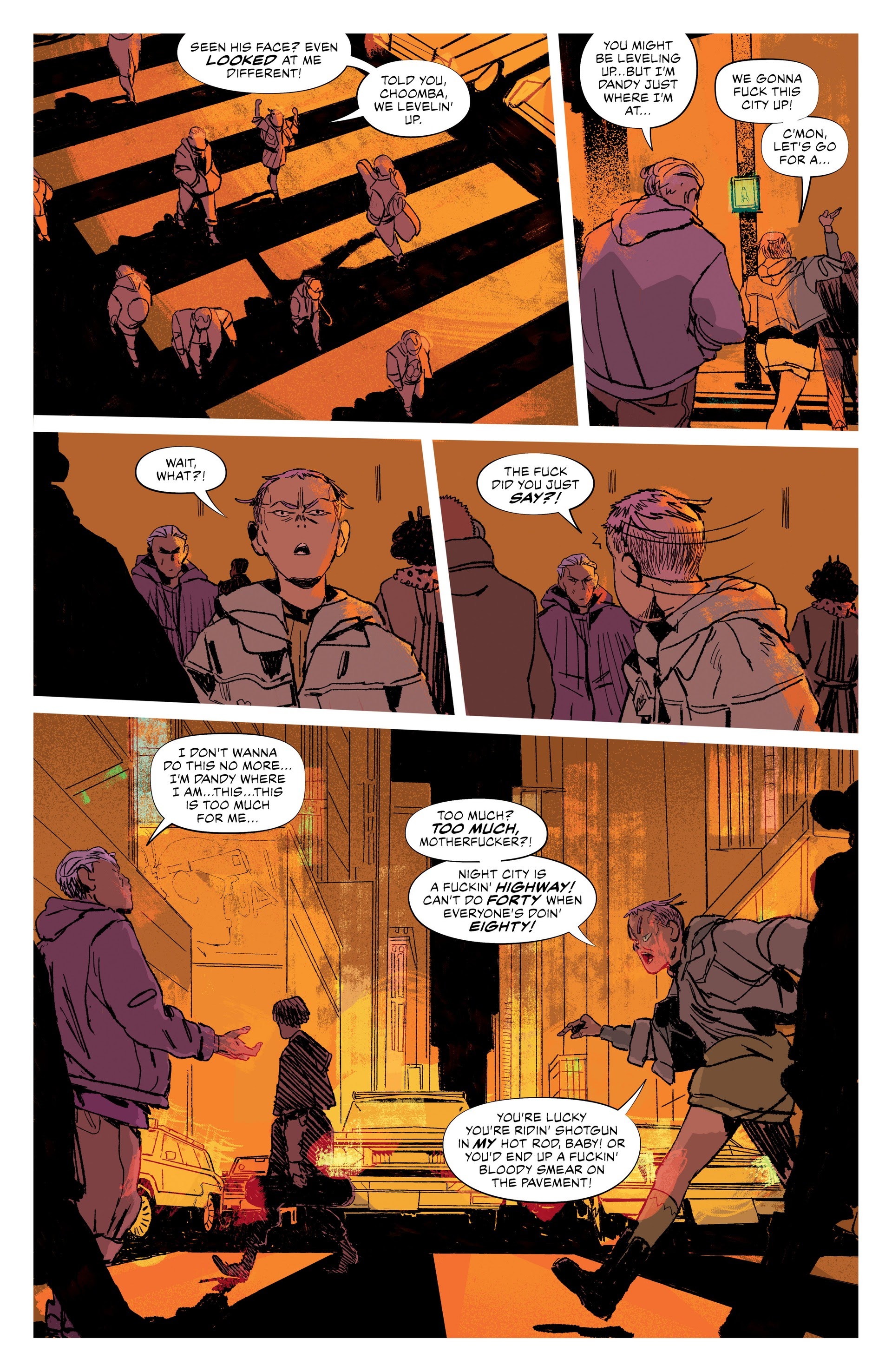 Read online Cyberpunk 2077: Big City Dreams (2022) comic -  Issue # Full - 43