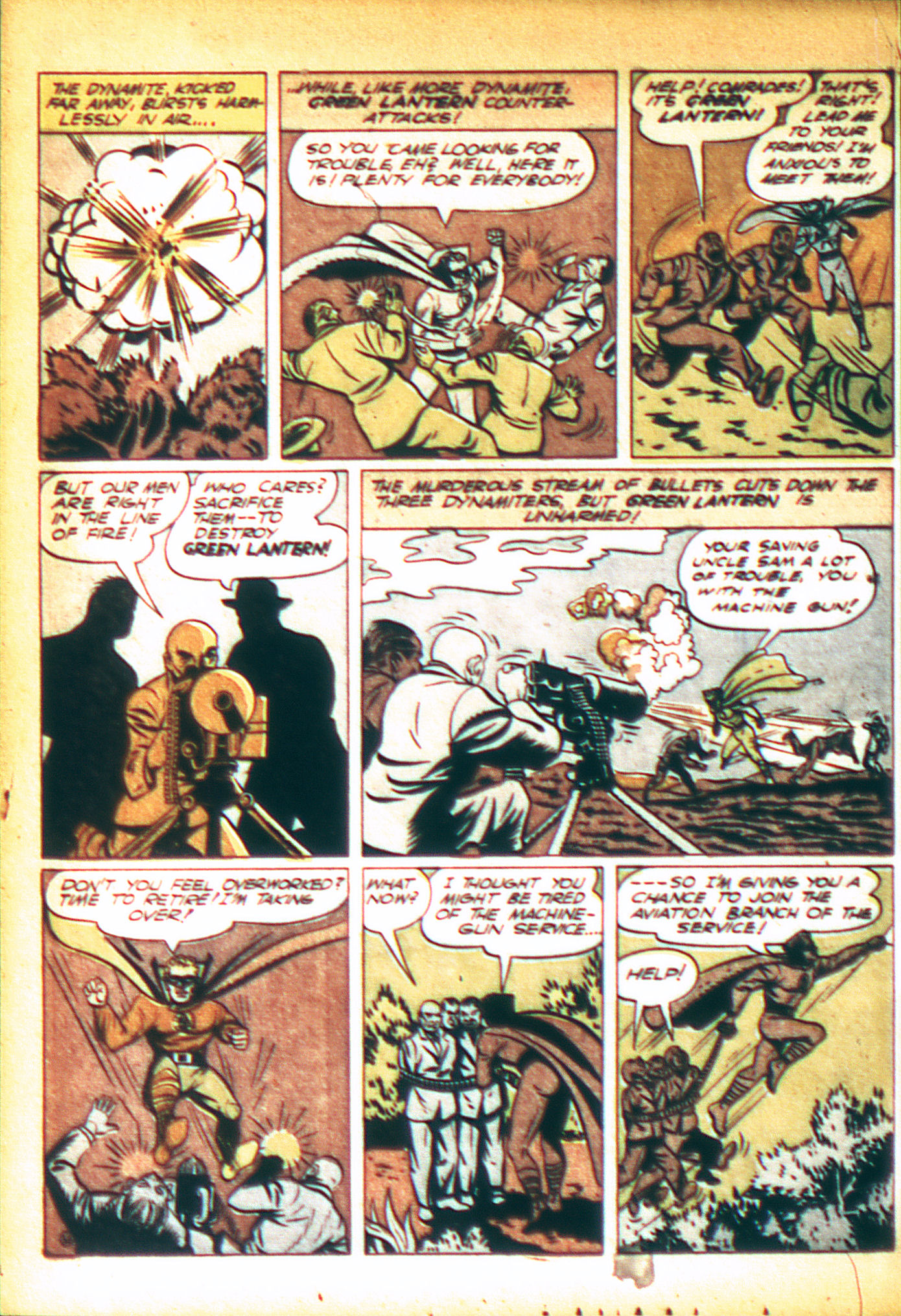 Read online Green Lantern (1941) comic -  Issue #5 - 21