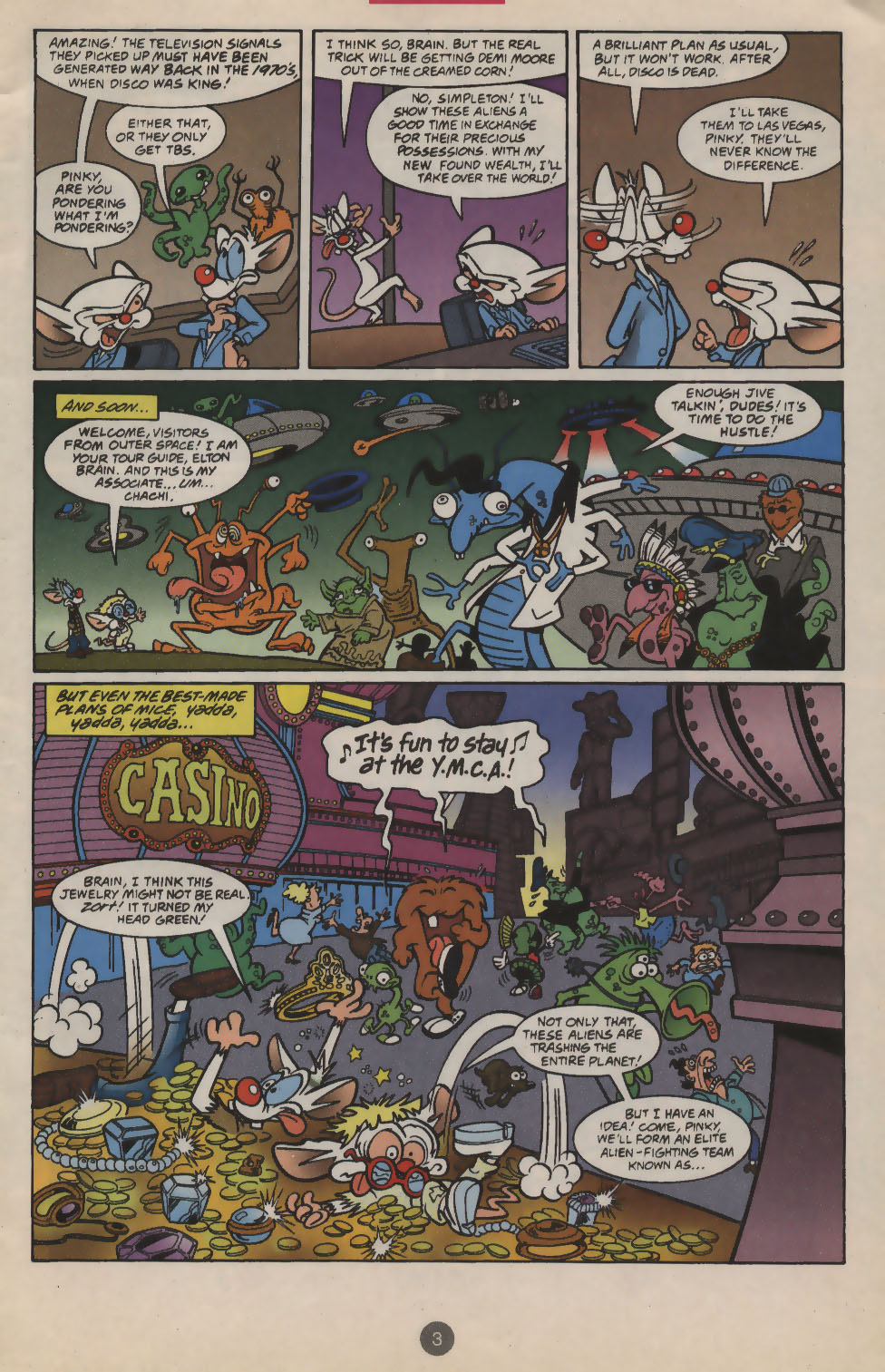 Read online Pinky and The Brain comic -  Issue #20 - 4