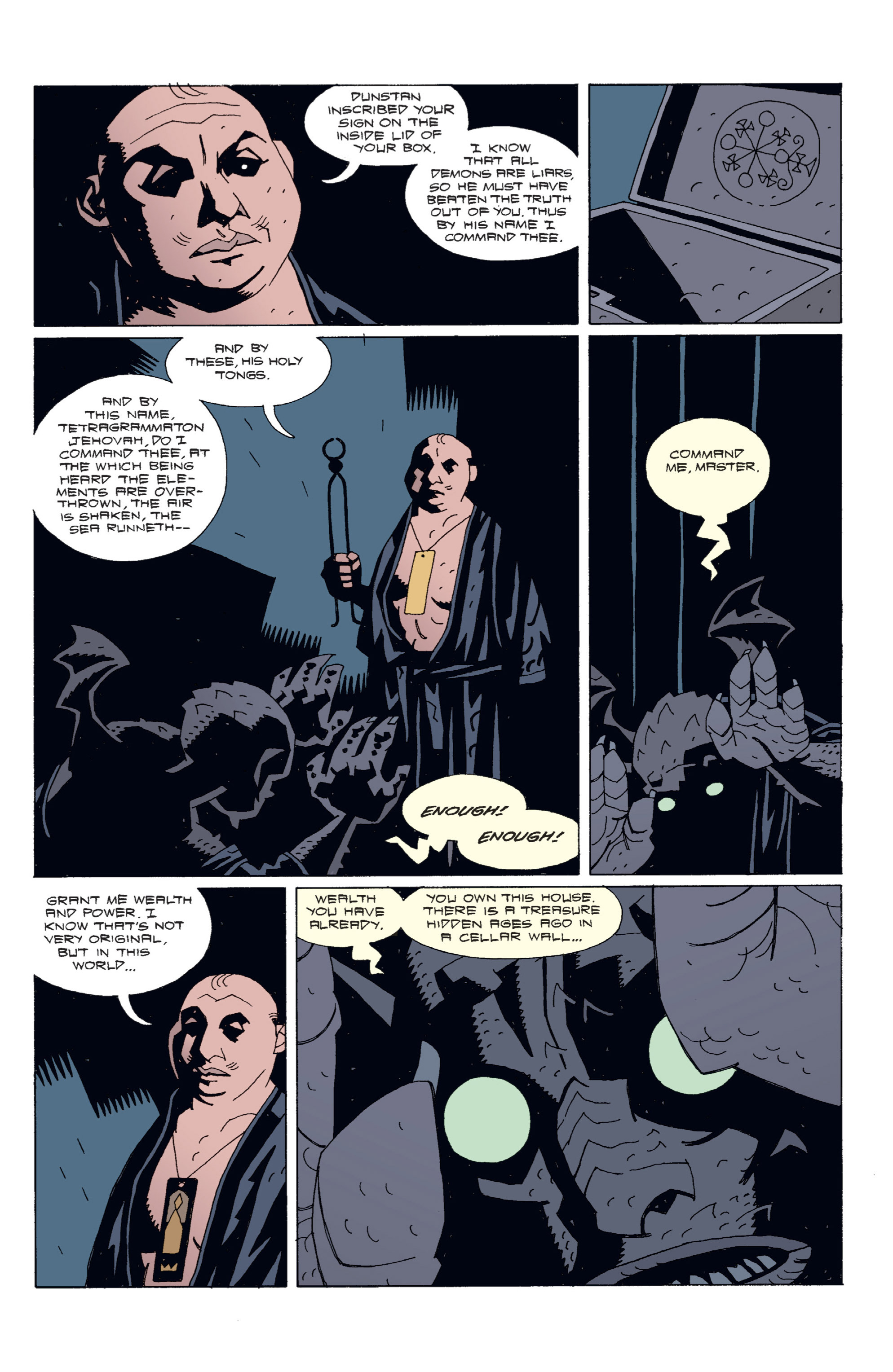 Read online Hellboy comic -  Issue #4 - 88