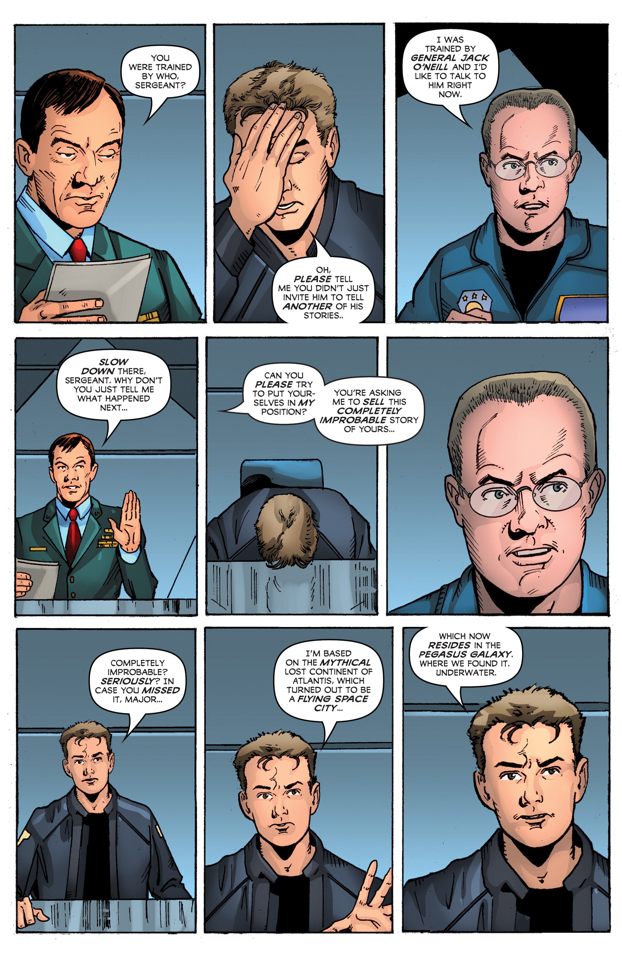 Read online Stargate Atlantis / Stargate Universe Anthology comic -  Issue #3 - 18