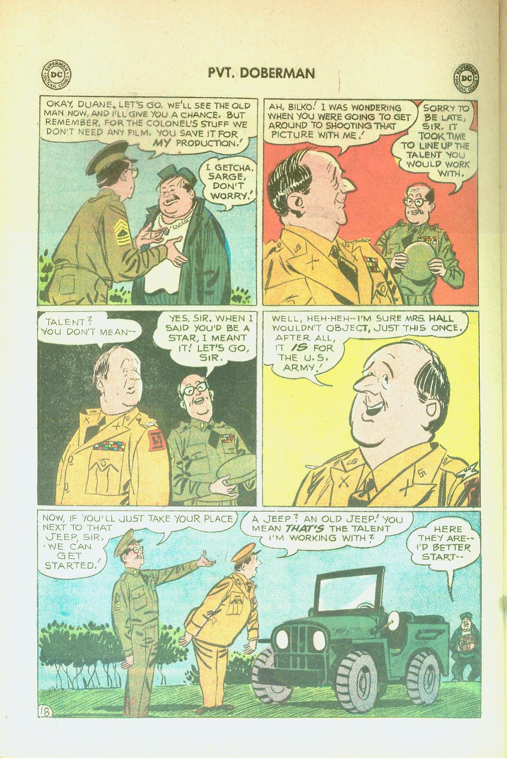 Read online Sgt. Bilko's Pvt. Doberman comic -  Issue #7 - 24