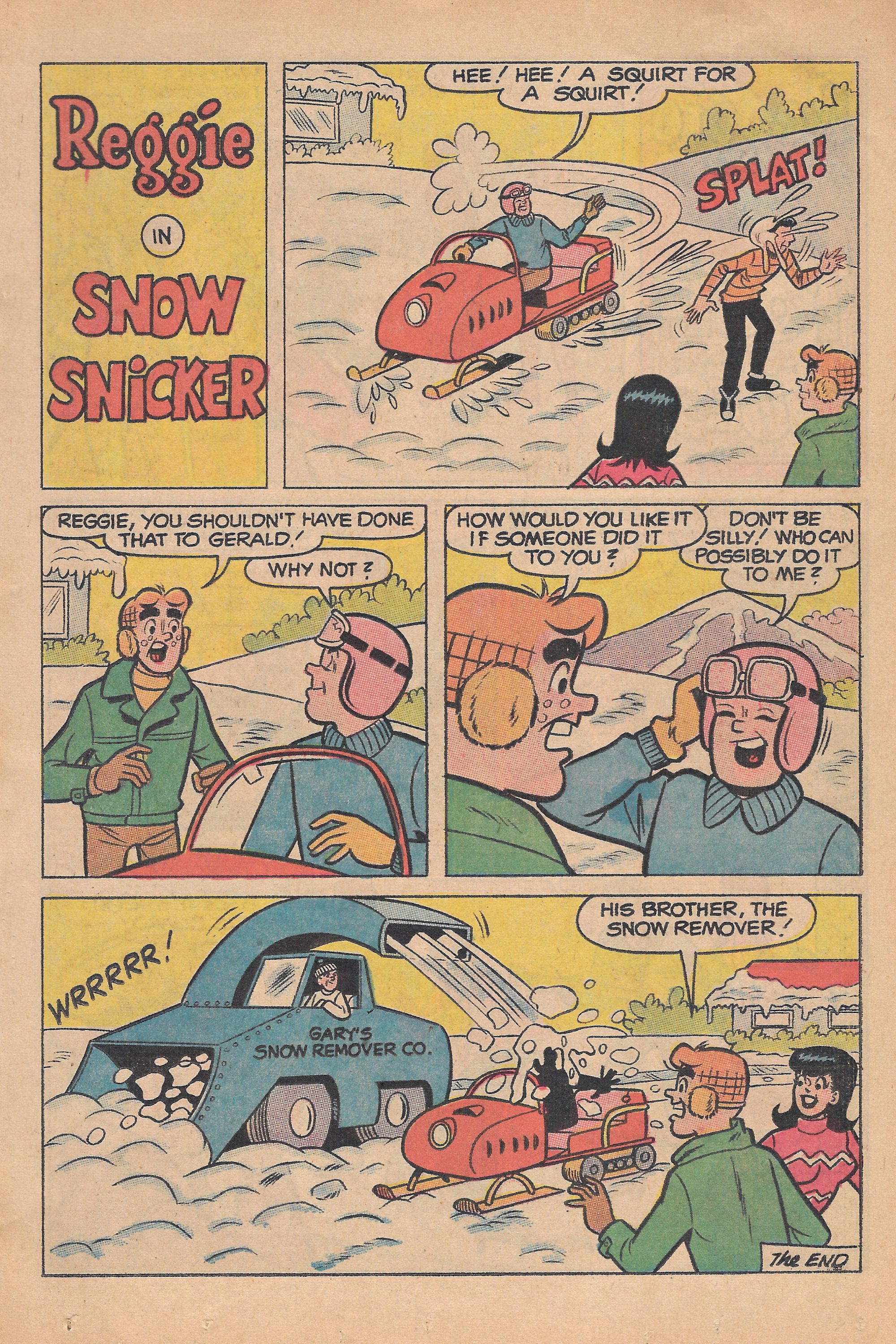 Read online Reggie's Wise Guy Jokes comic -  Issue #12 - 45