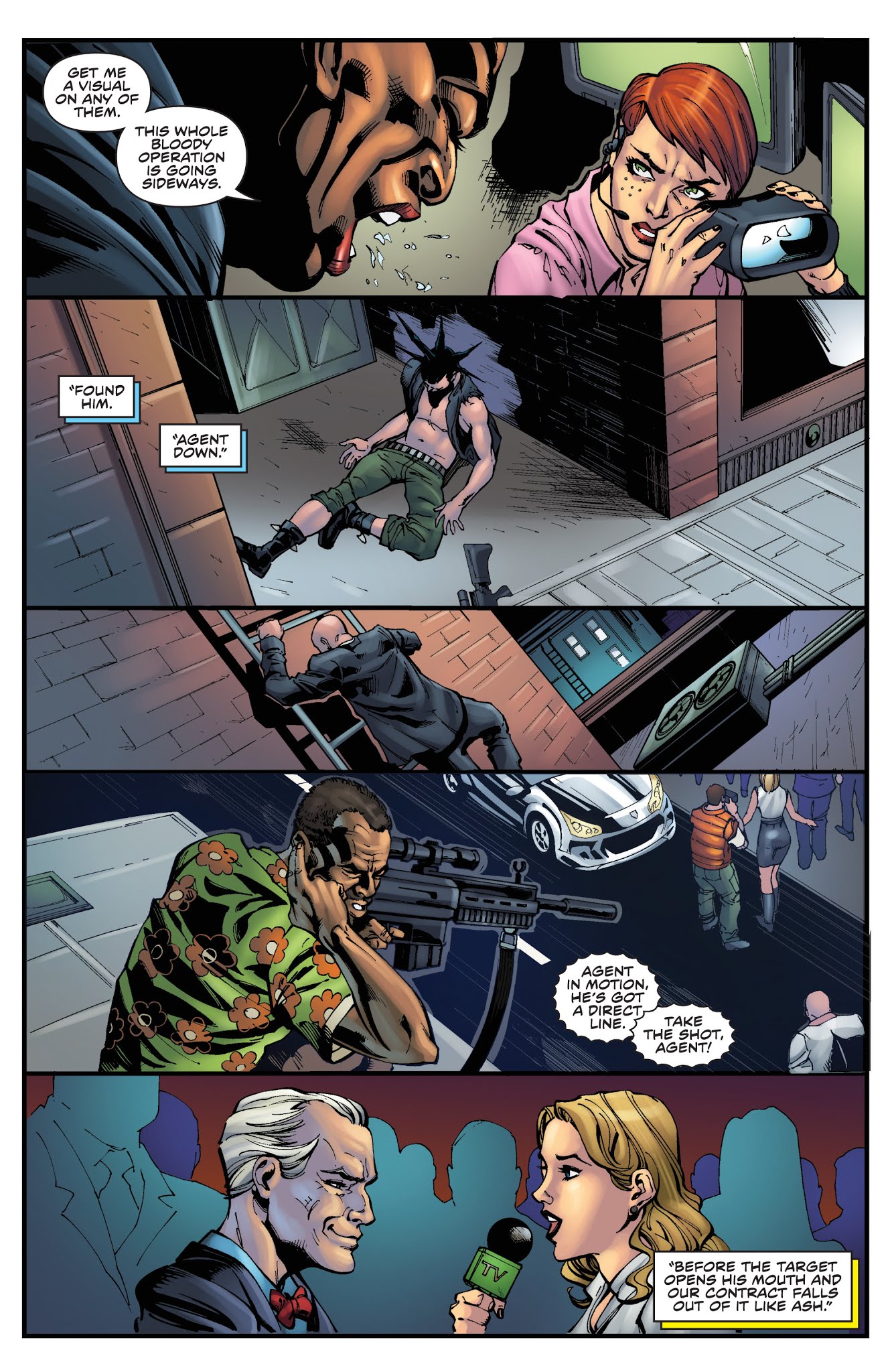 Read online Agent 47: Birth of the Hitman comic -  Issue #6 - 15