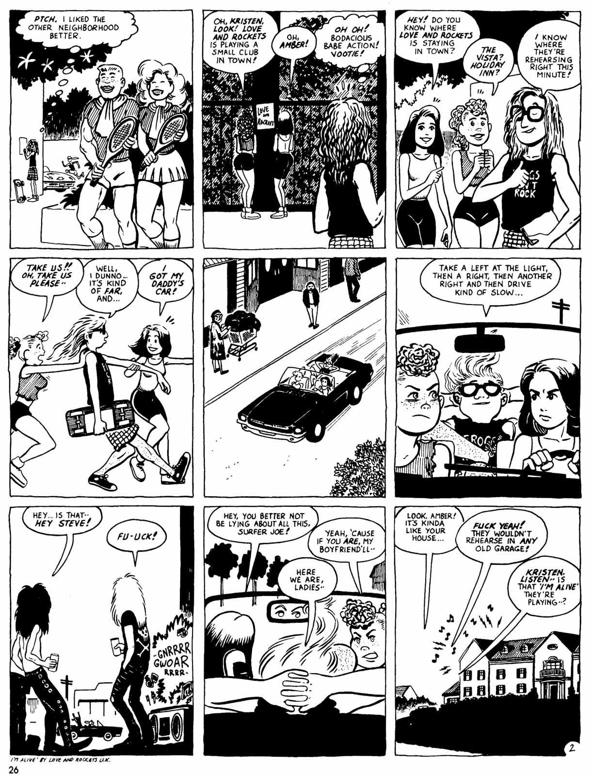 Read online Love and Rockets (1982) comic -  Issue #31 - 28