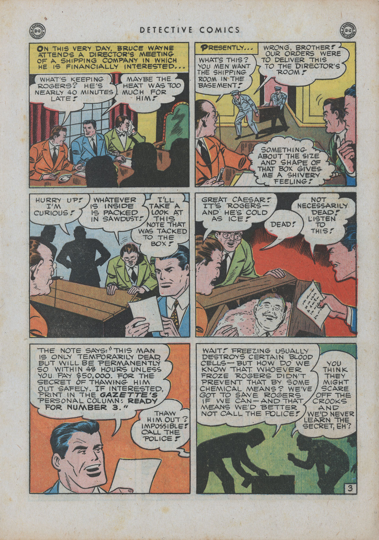 Read online Detective Comics (1937) comic -  Issue #99 - 6