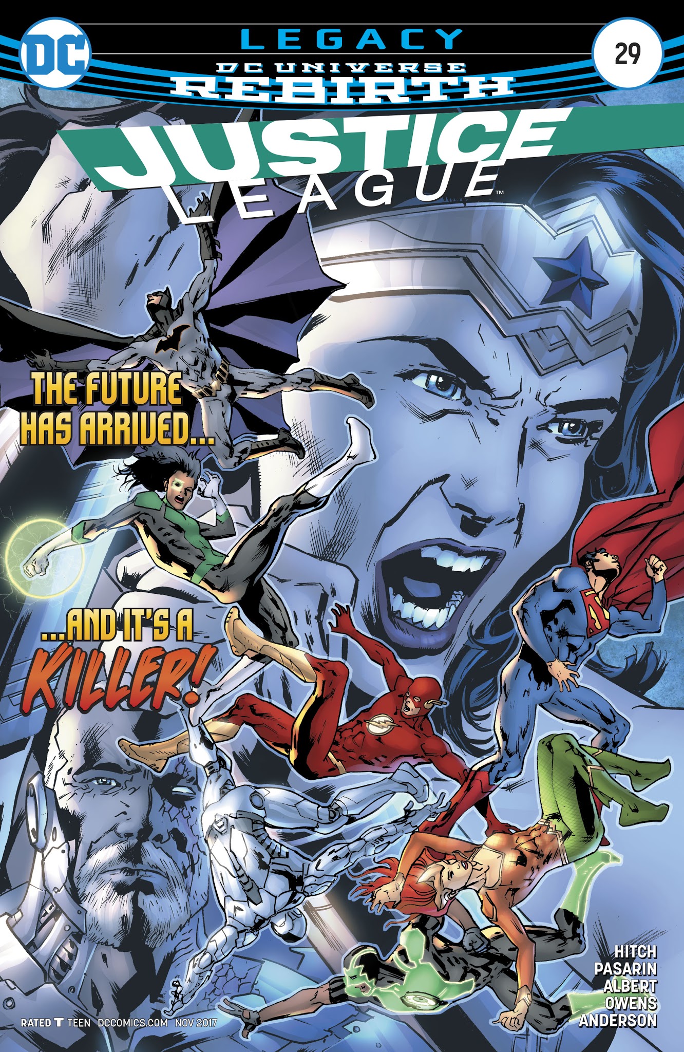 Read online Justice League (2016) comic -  Issue #29 - 1