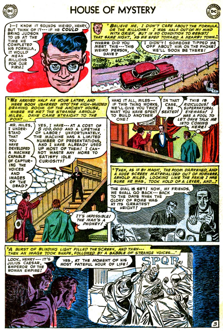 Read online House of Mystery (1951) comic -  Issue #16 - 5