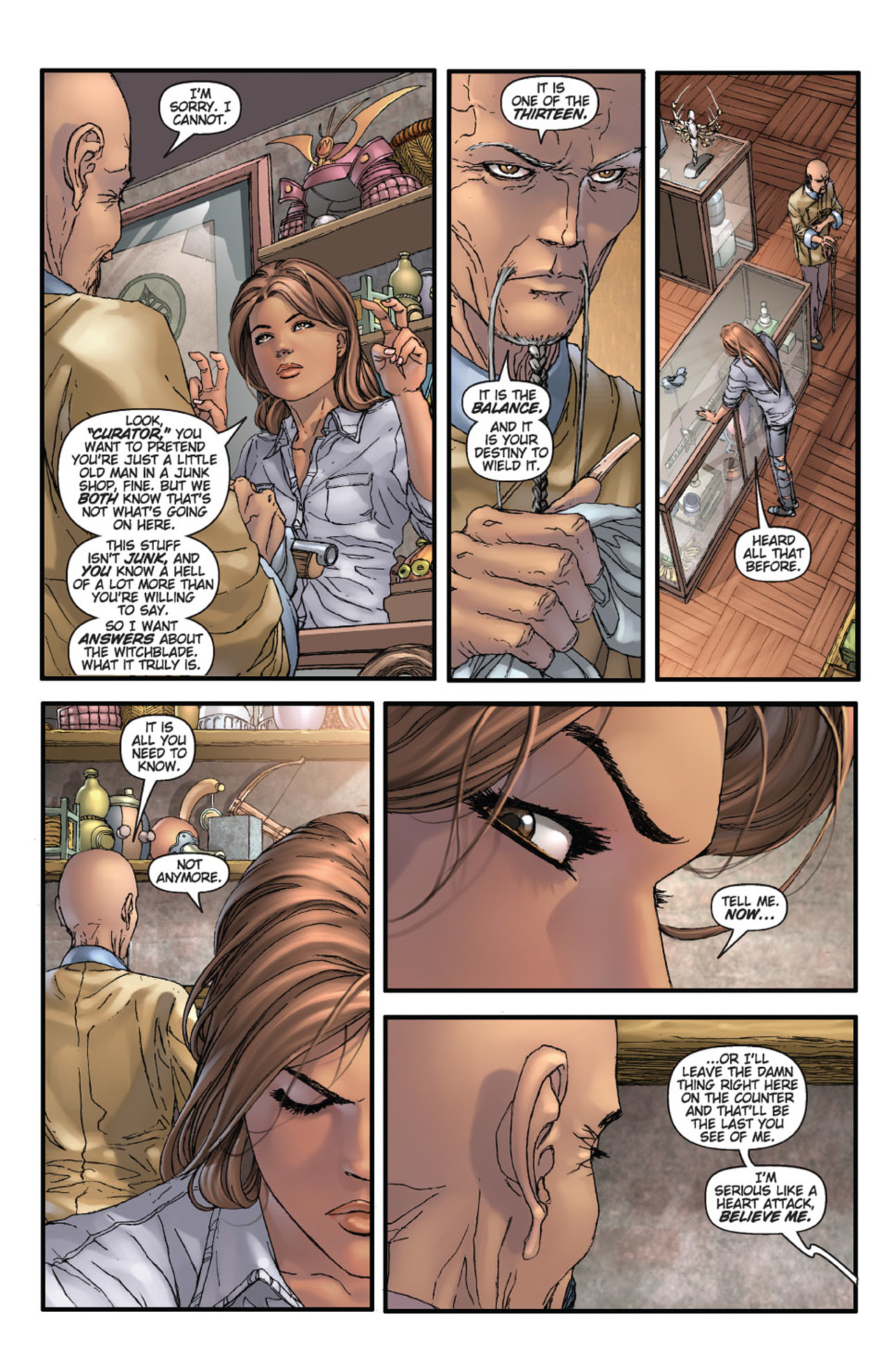 Read online Witchblade (1995) comic -  Issue #92 - 5