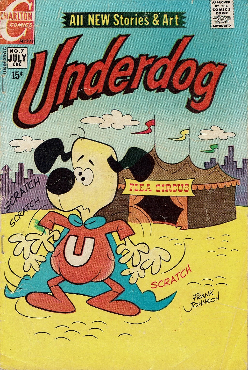 Read online Underdog (1970) comic -  Issue #7 - 1