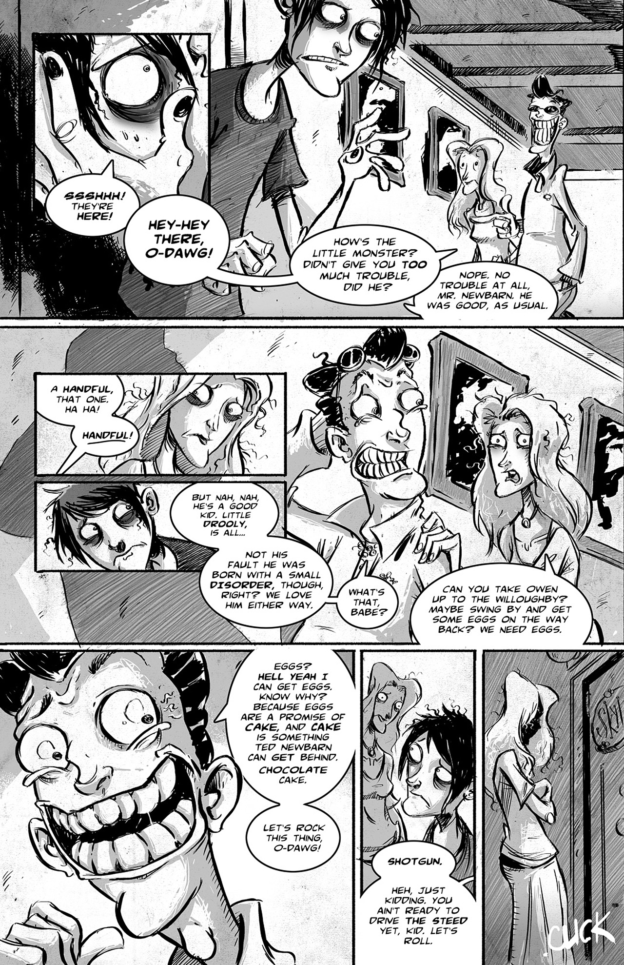 Read online Eldritch! comic -  Issue #4 - 4