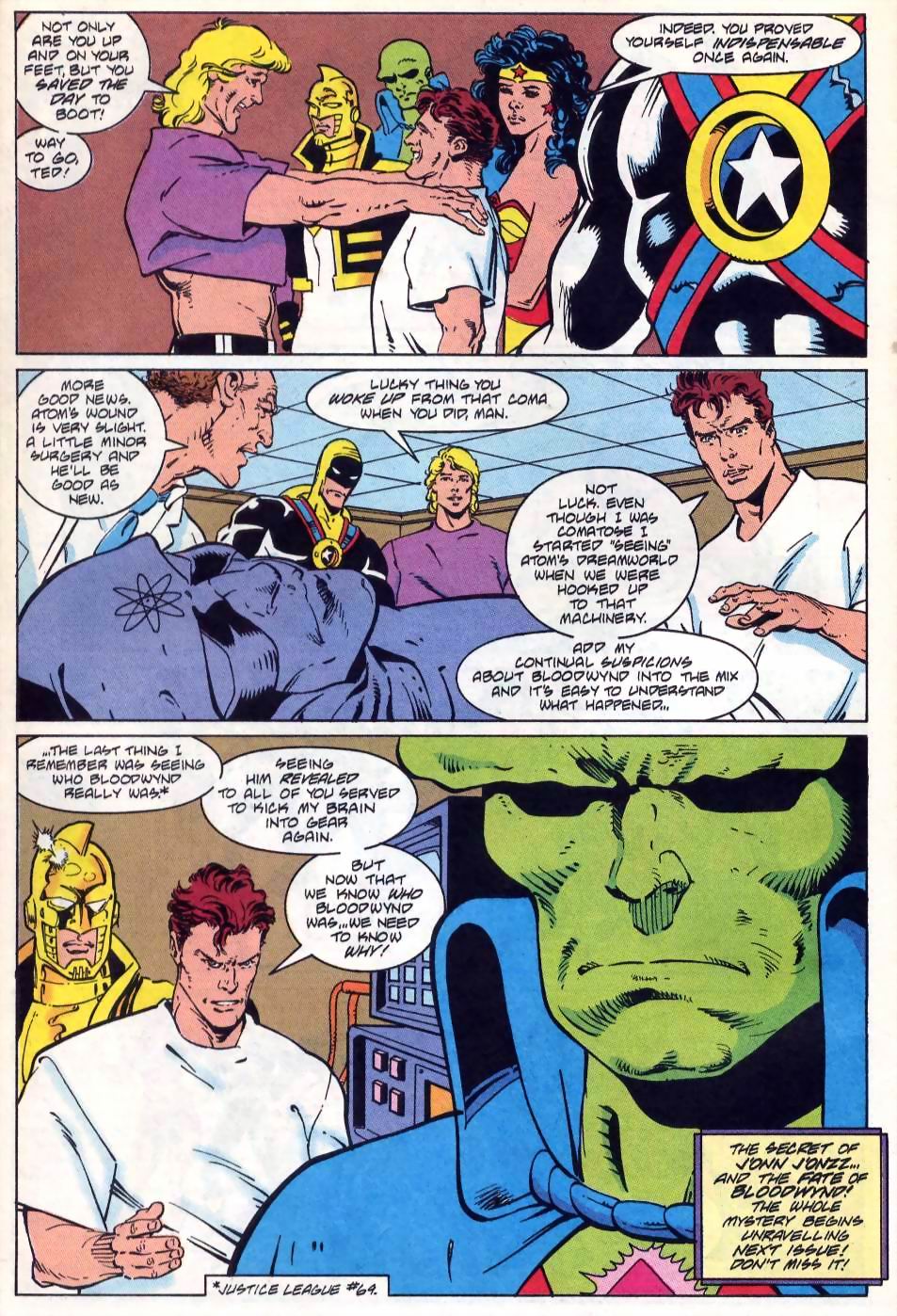 Read online Justice League America comic -  Issue #75 - 24