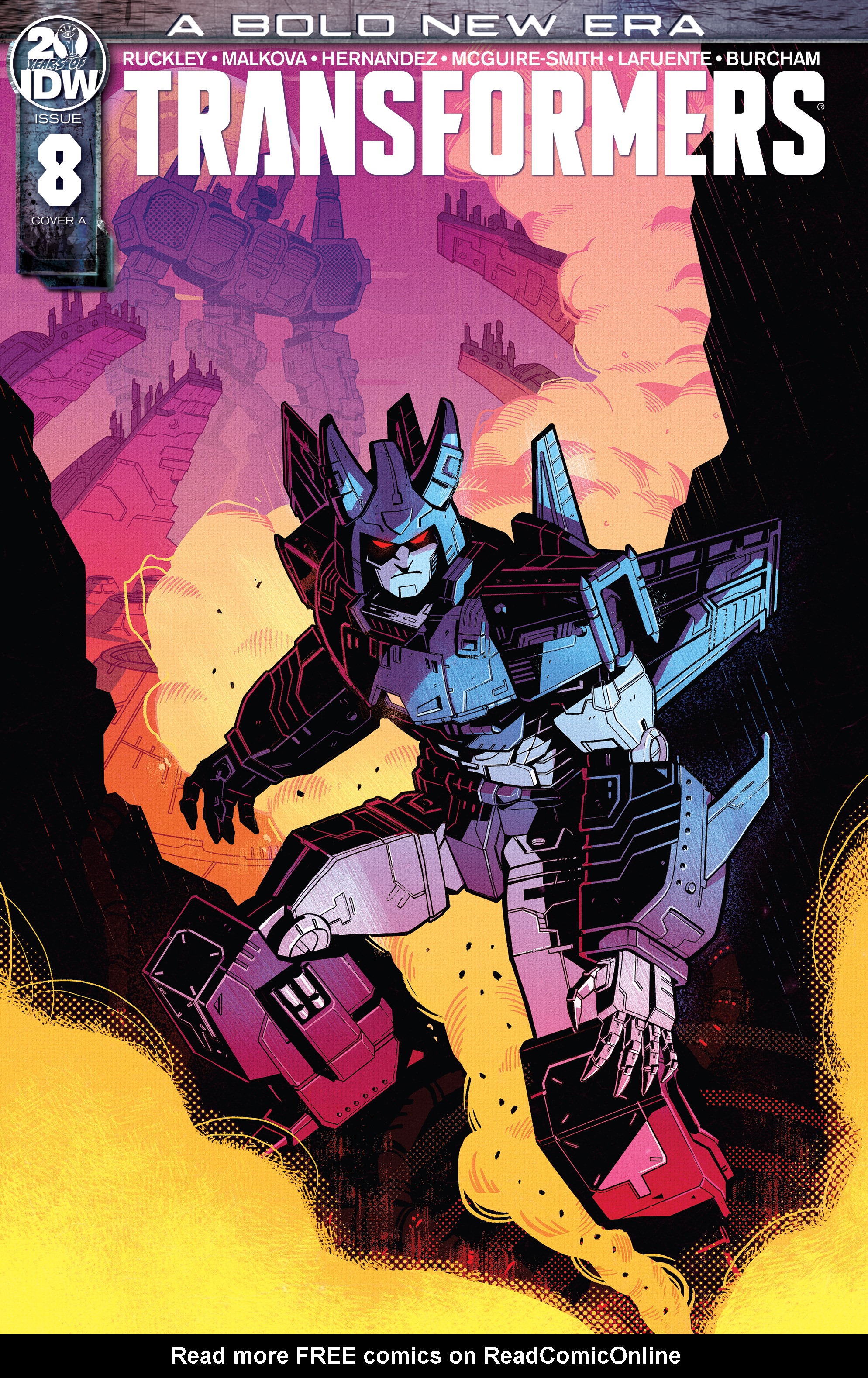 Read online Transformers (2019) comic -  Issue #8 - 1