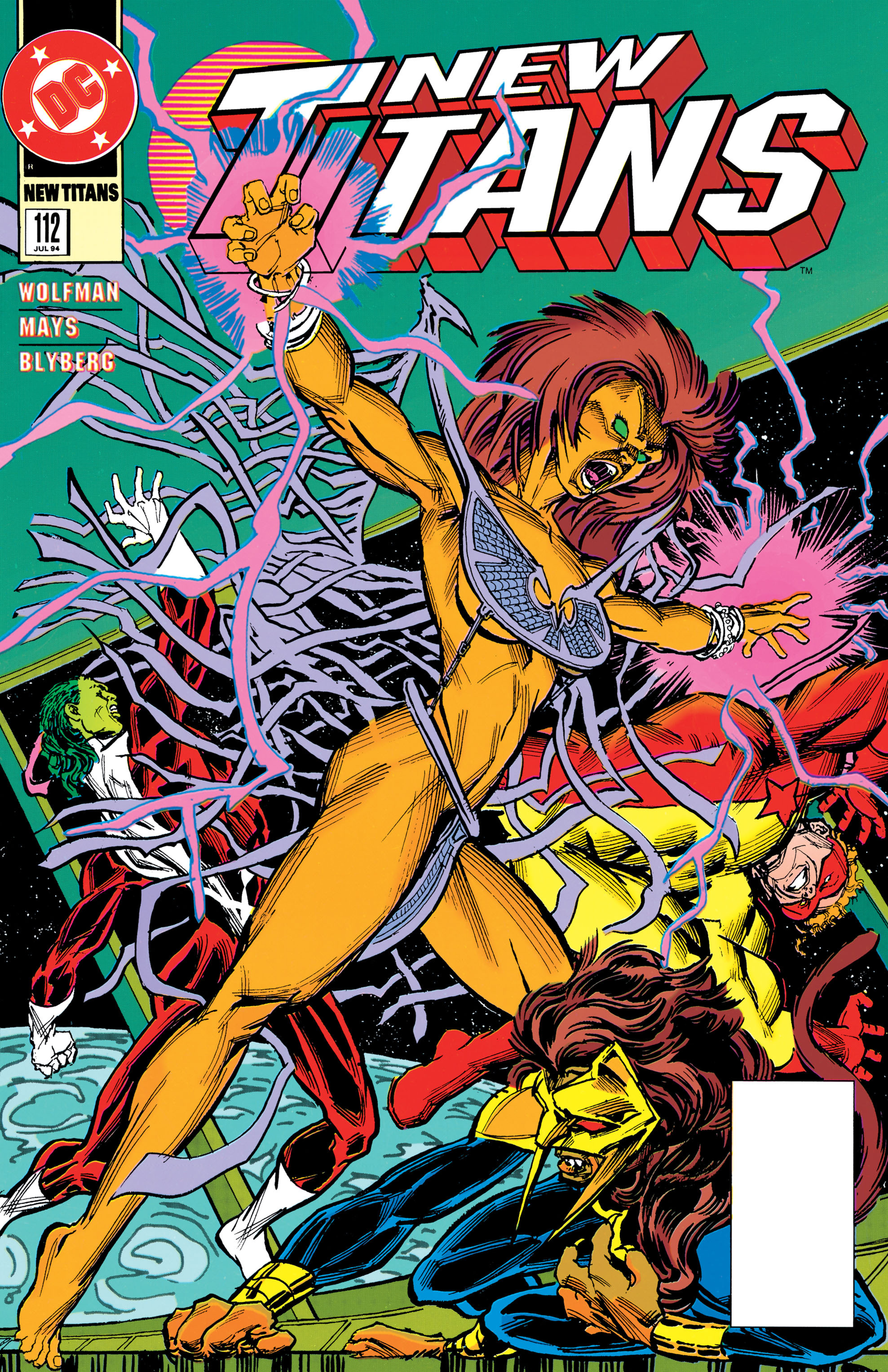 Read online The New Titans (1988) comic -  Issue #112 - 1