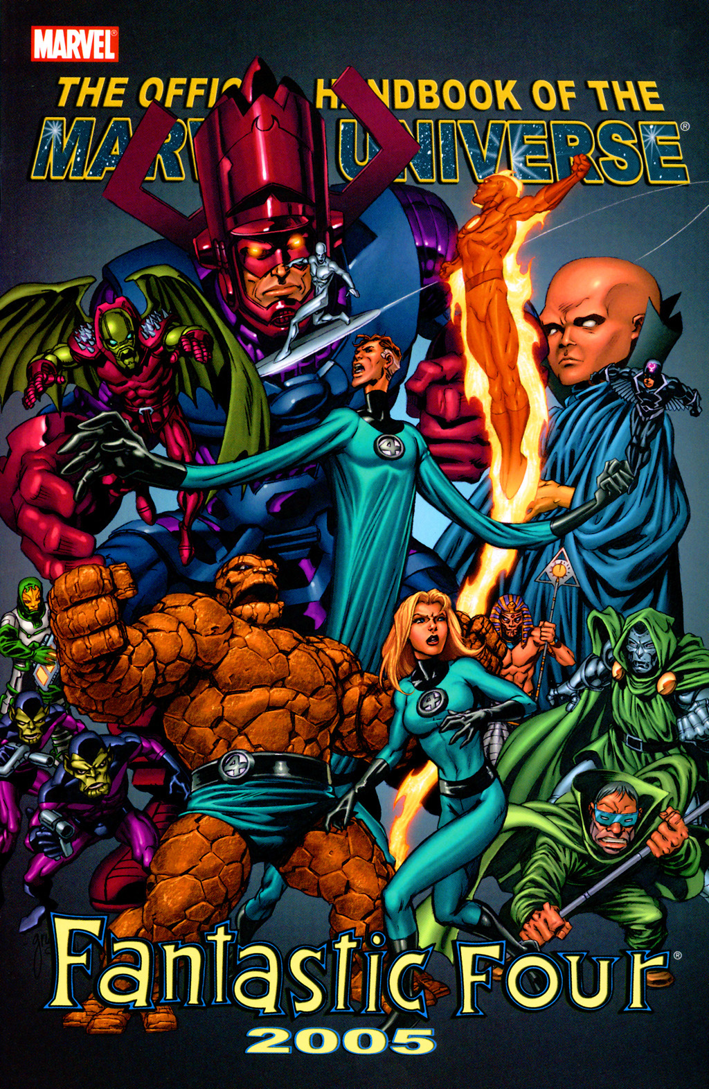 Read online Official Handbook of the Marvel Universe: Fantastic Four 2005 comic -  Issue # Full - 1