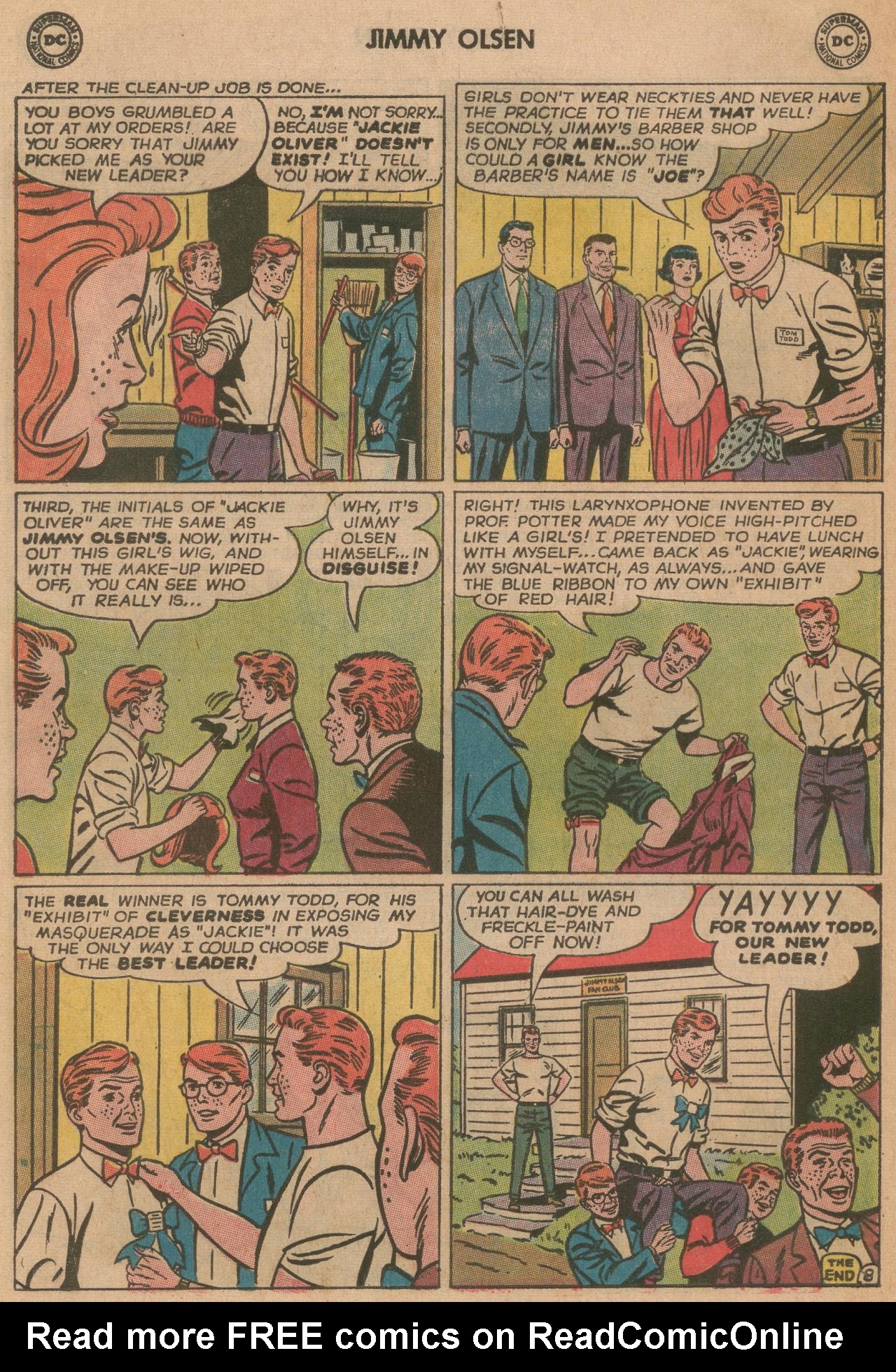 Read online Superman's Pal Jimmy Olsen comic -  Issue #84 - 32