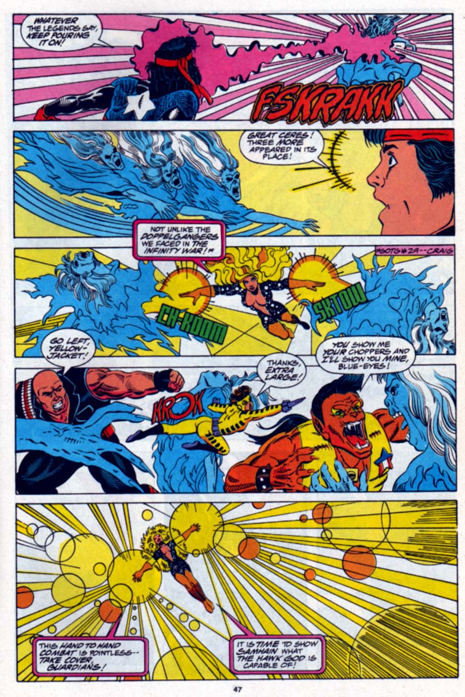 Guardians of the Galaxy (1990) issue Annual 3 - Page 40