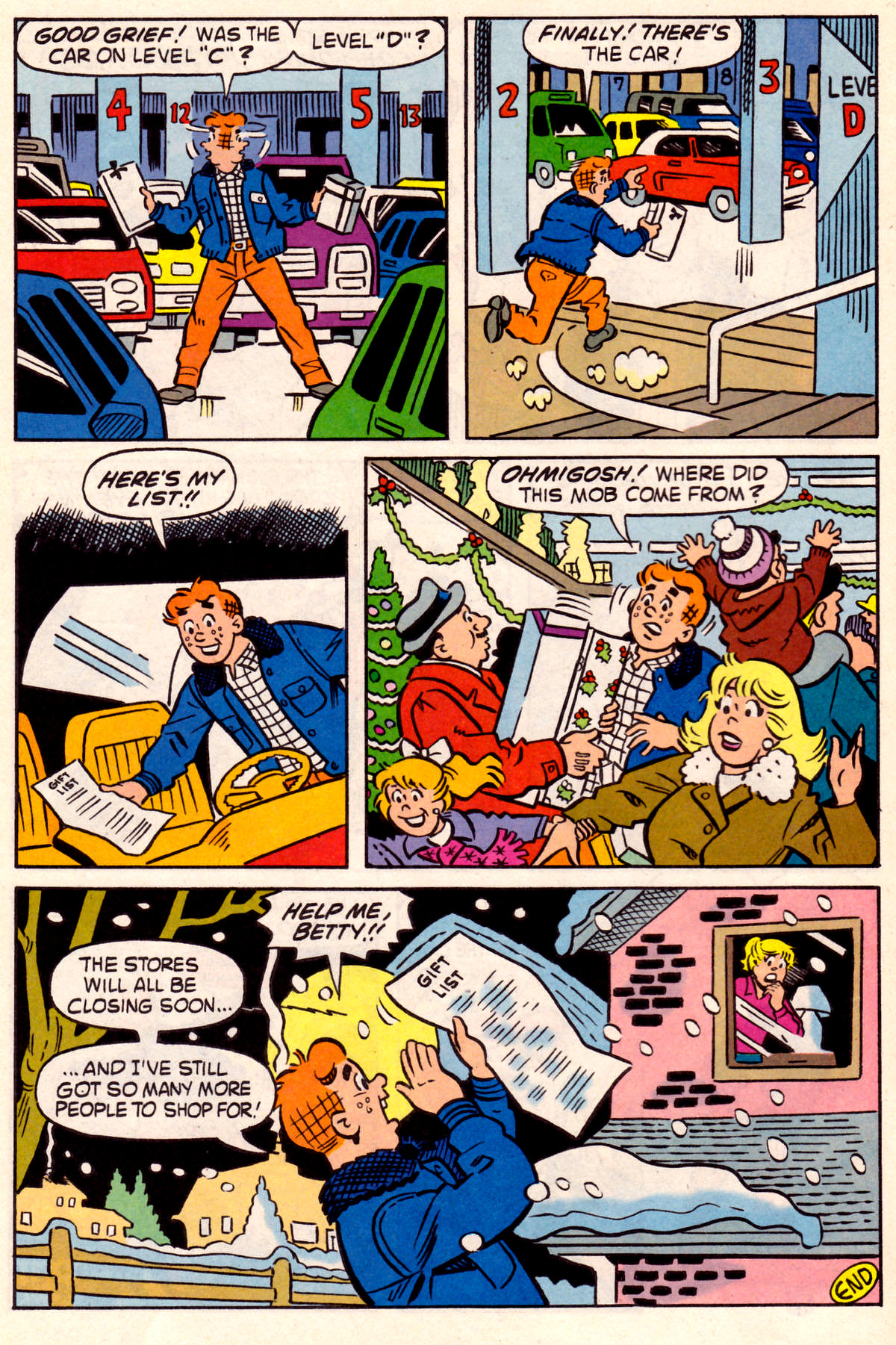 Read online Archie's Christmas Stocking comic -  Issue #5 - 7