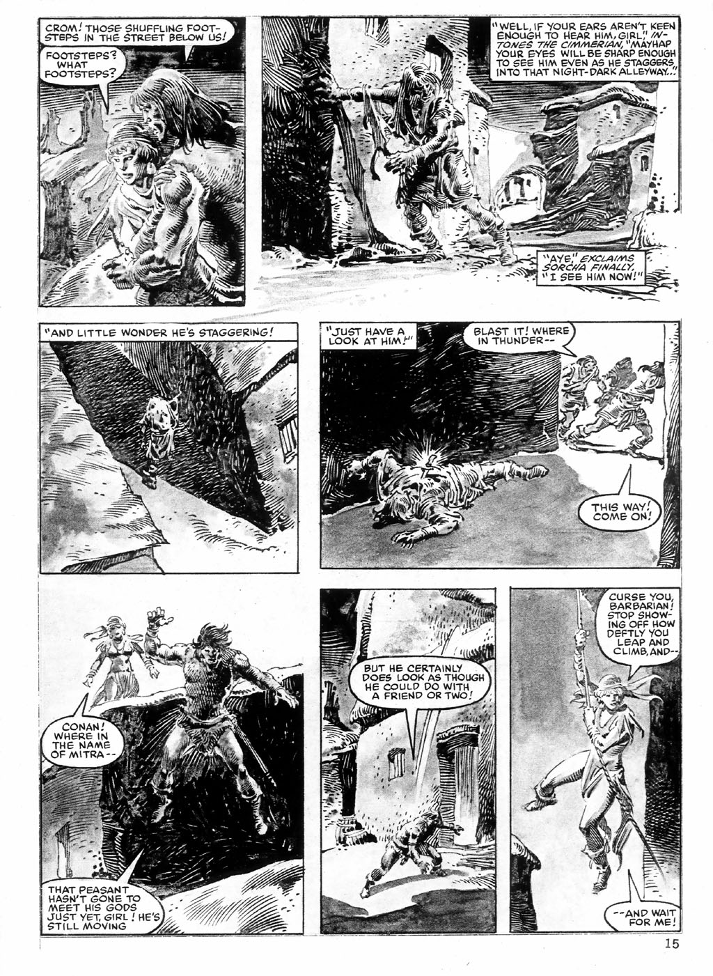 Read online The Savage Sword Of Conan comic -  Issue #98 - 15