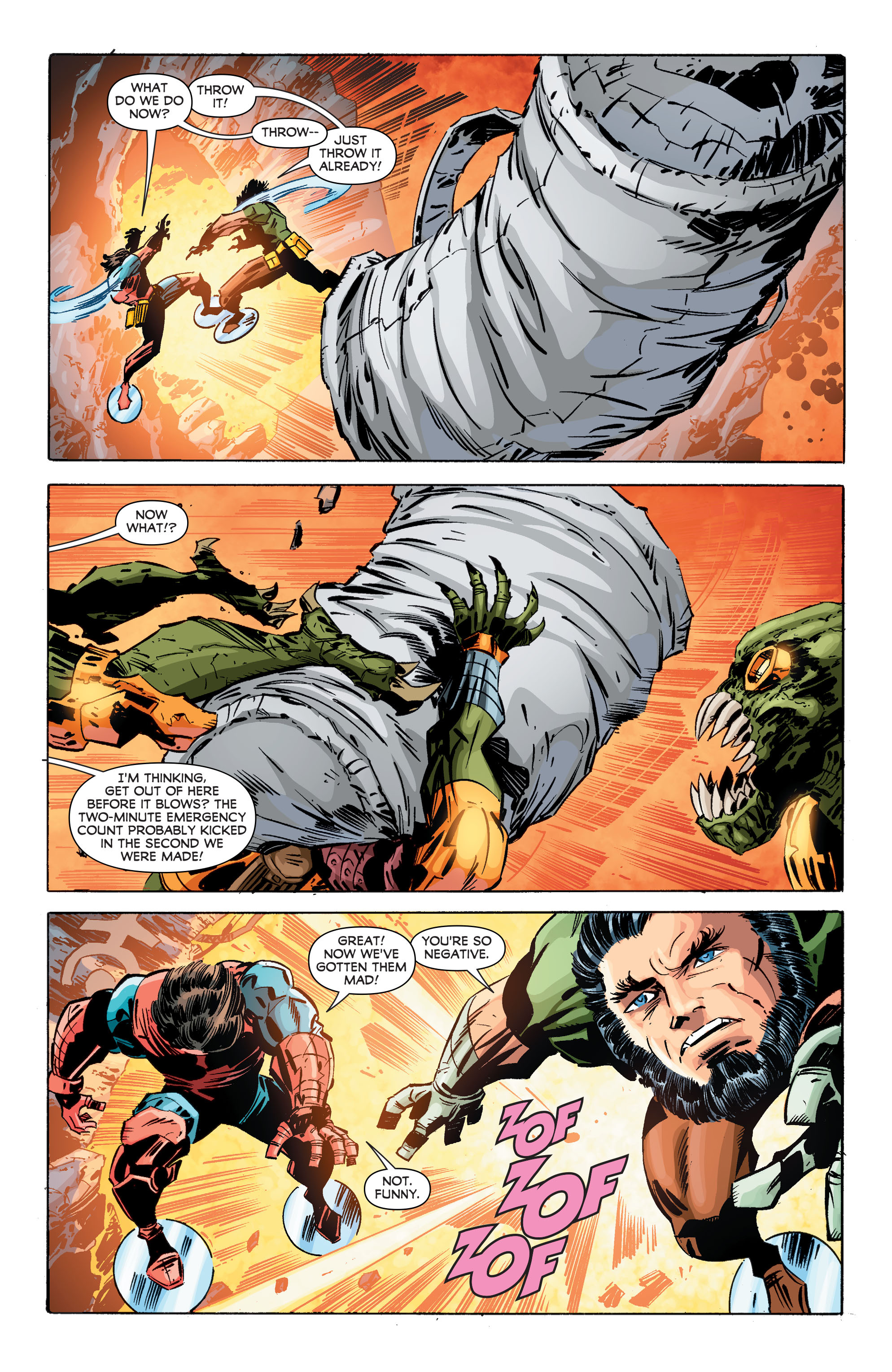 Read online Infinity Man and the Forever People comic -  Issue #9 - 6