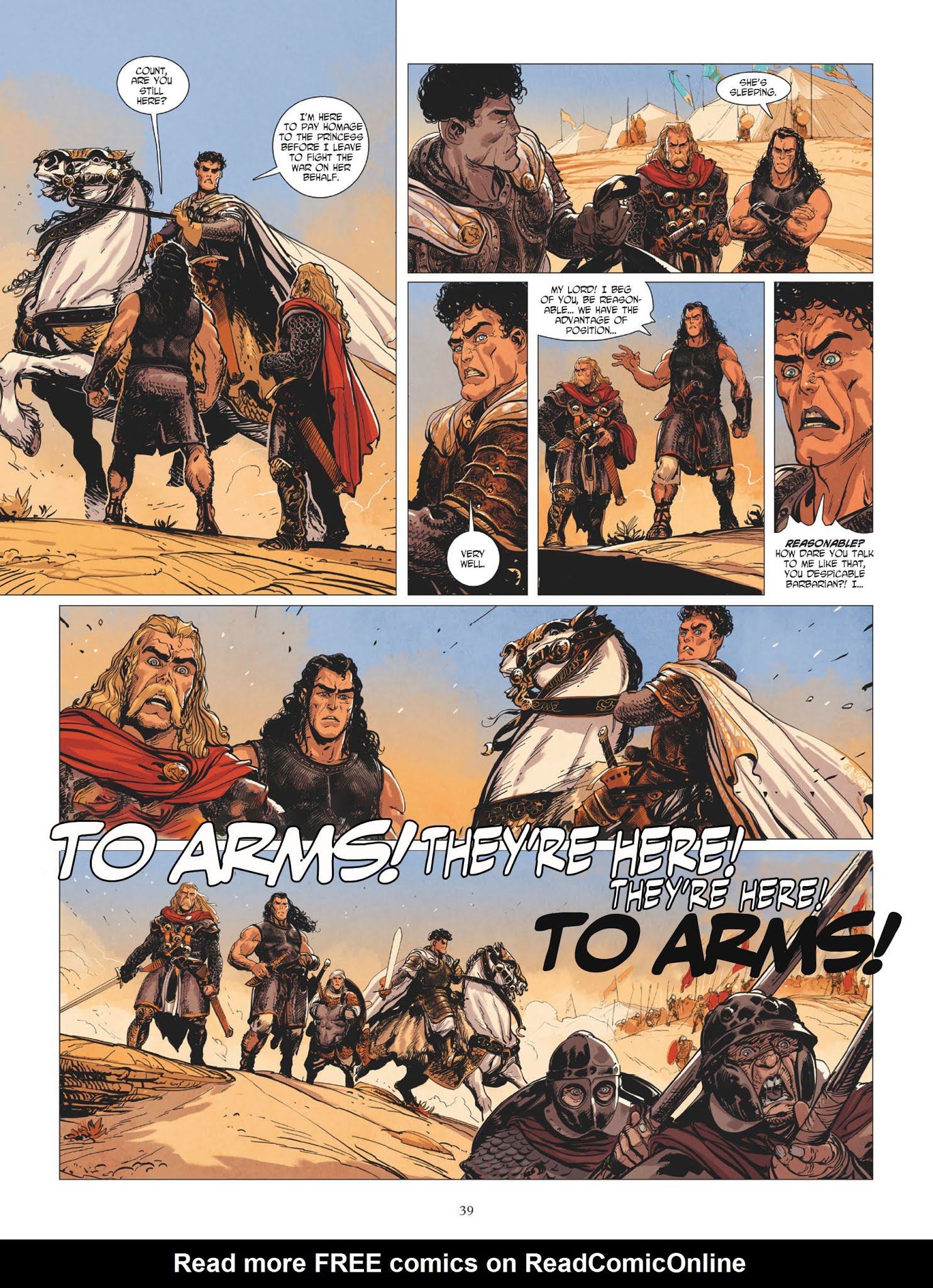Read online Conan le Cimmérien - La Reine de la côte noire comic -  Issue #2 - 37
