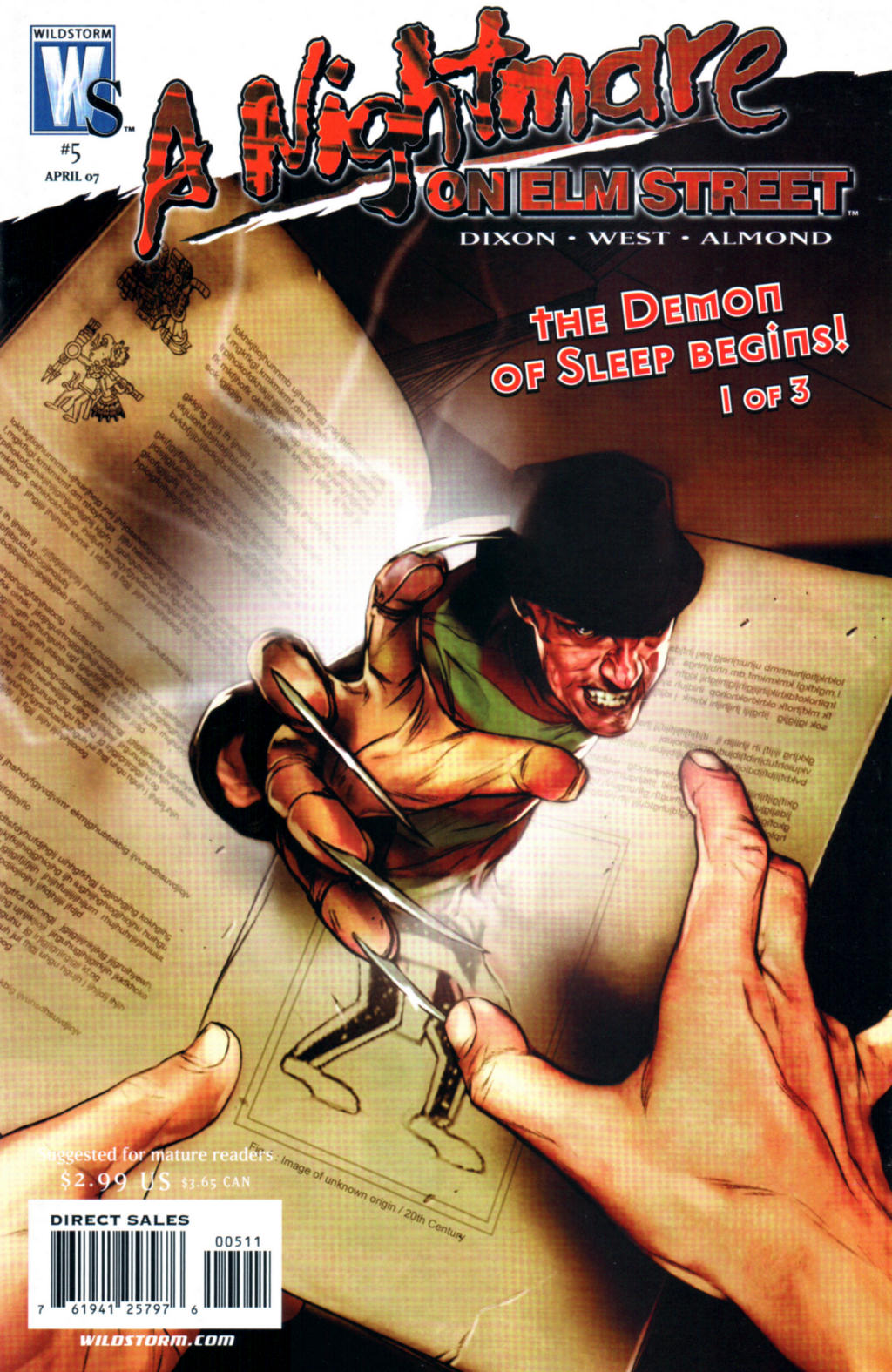 Read online A Nightmare On Elm Street comic -  Issue #5 - 1