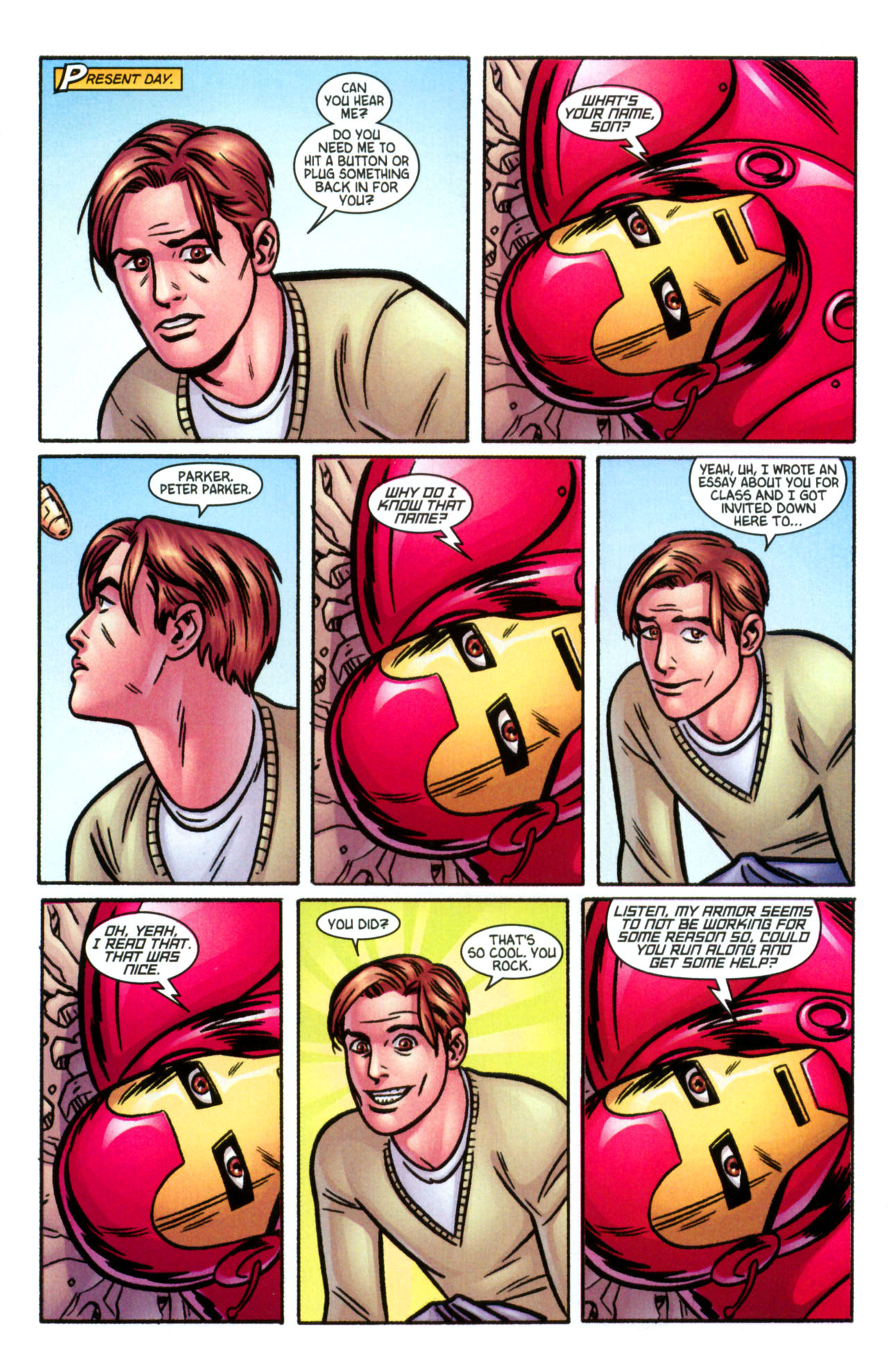 Read online Ultimate Marvel Team-Up comic -  Issue #5 - 6