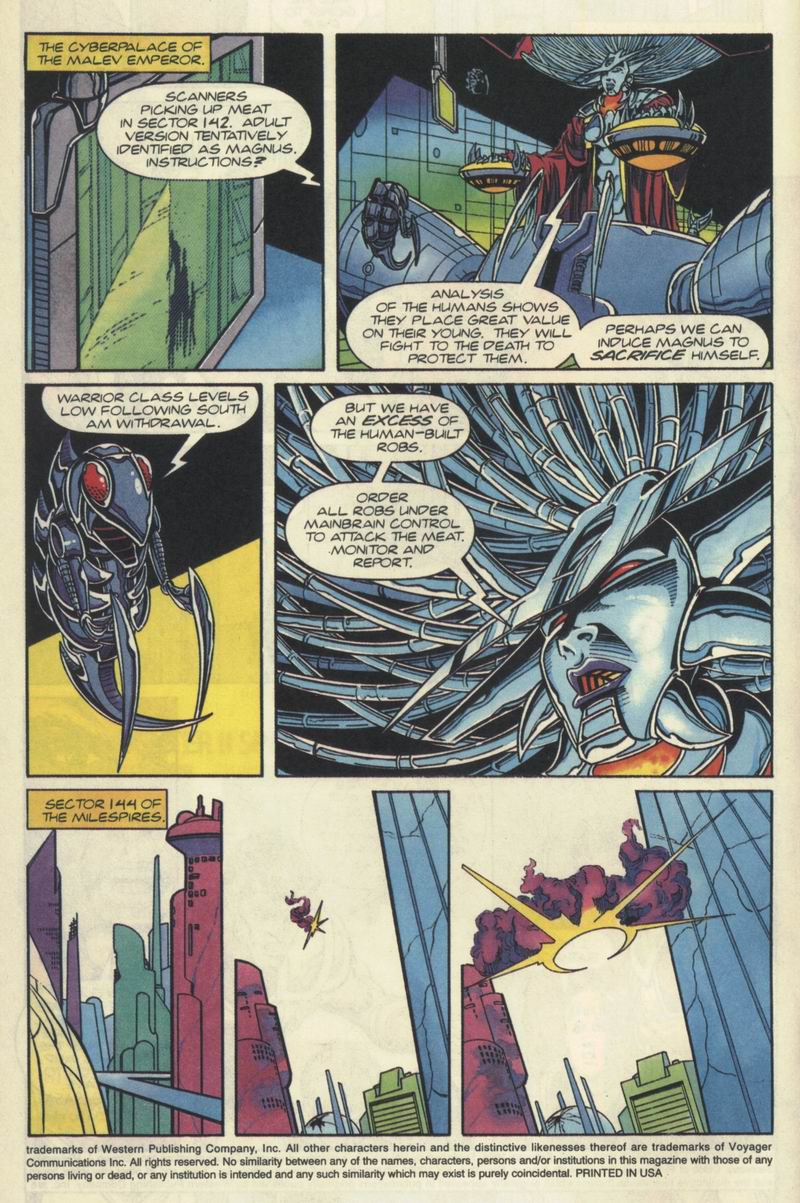 Read online Magnus Robot Fighter (1991) comic -  Issue #33 - 3