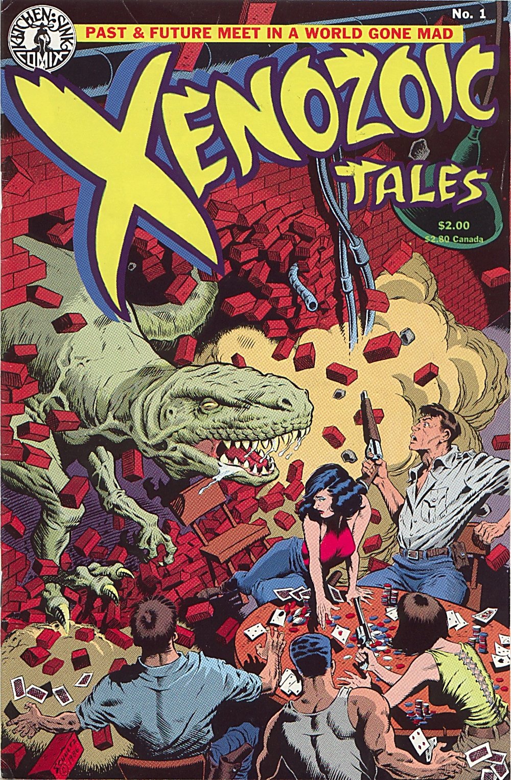 Read online Xenozoic Tales comic -  Issue #1 - 2