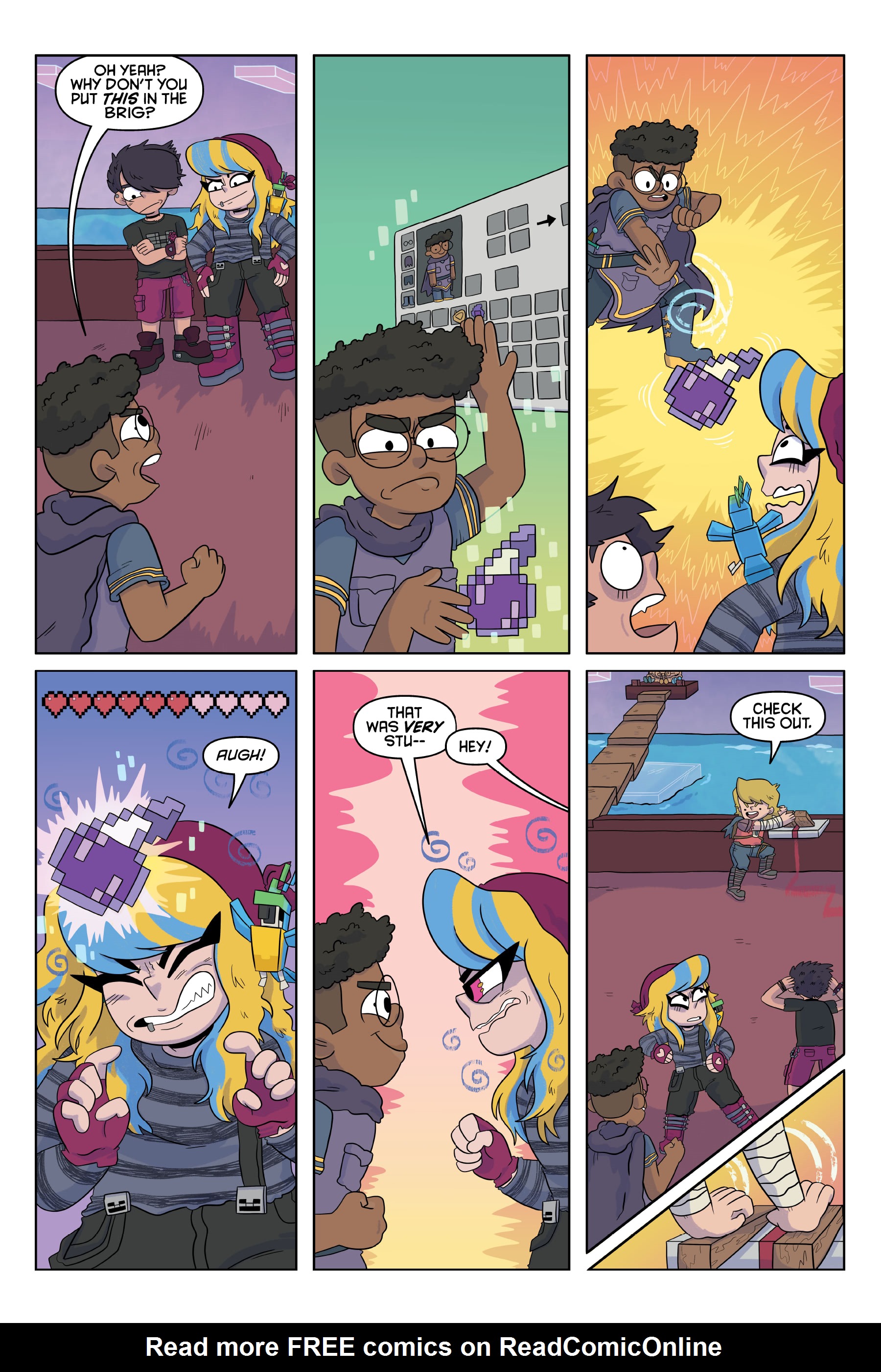 Read online Minecraft comic -  Issue # TPB 2 - 53