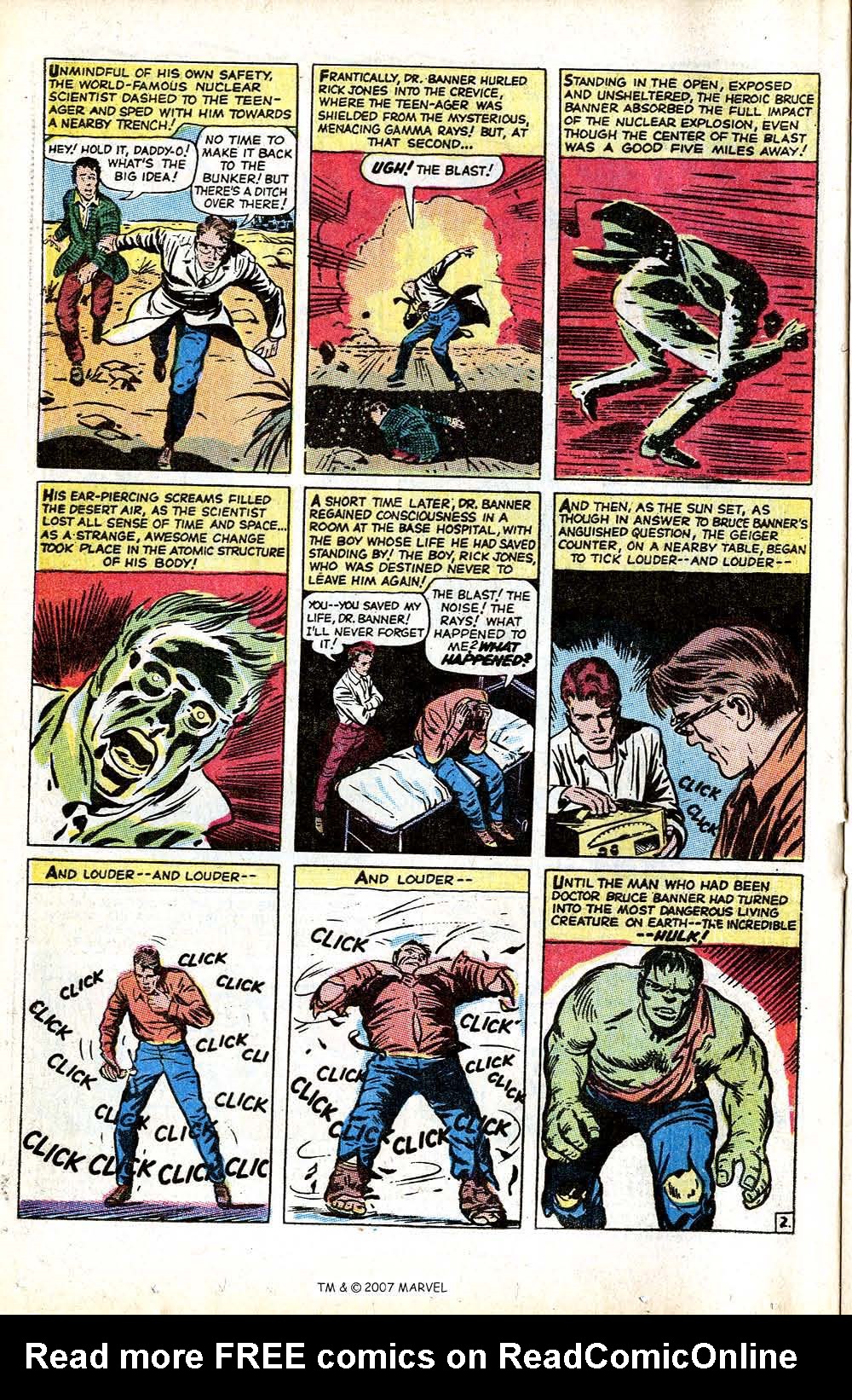 Read online The Incredible Hulk (1968) comic -  Issue # _Annual 1969 - 4