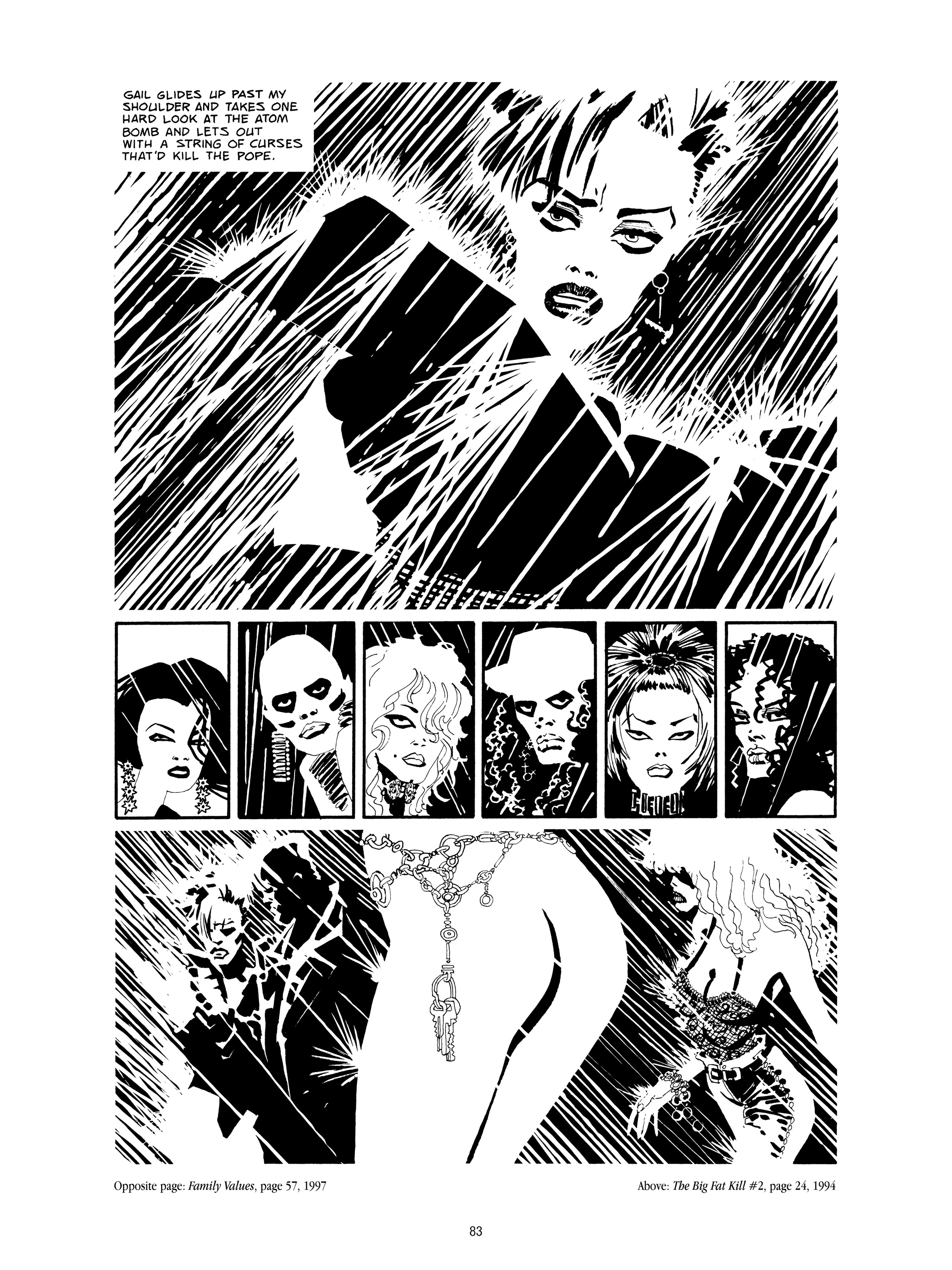 Read online Frank Miller: The Art of Sin City comic -  Issue # TPB - 90