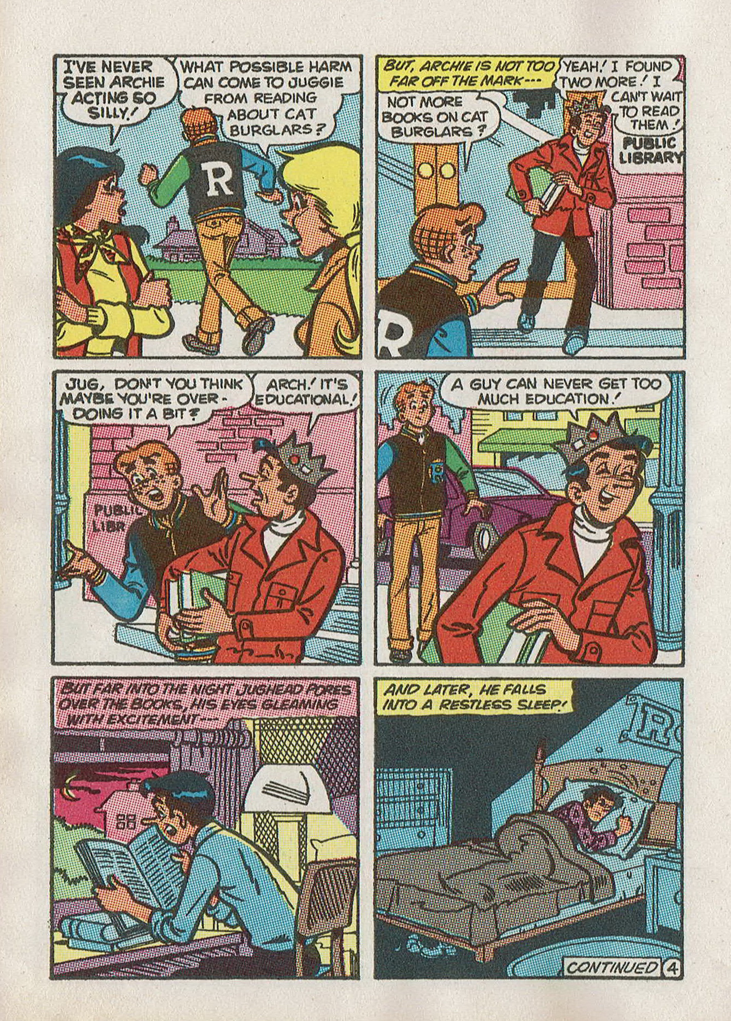 Read online Jughead Jones Comics Digest comic -  Issue #68 - 104