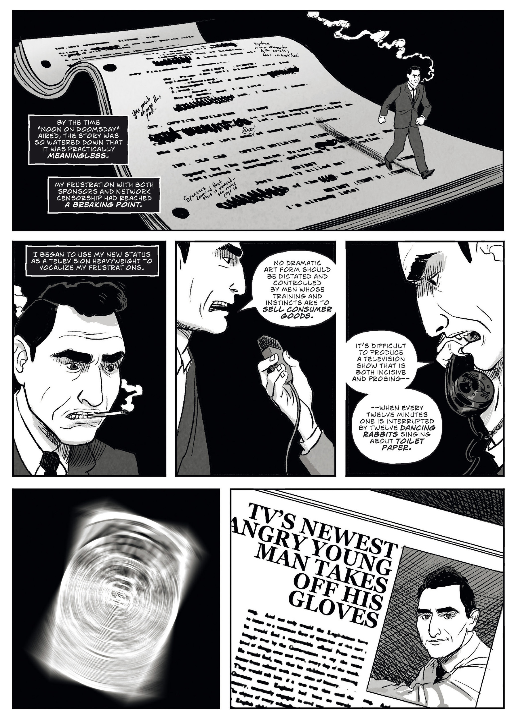 Read online The Twilight Man: Rod Serling and the Birth of Television comic -  Issue # TPB (Part 1) - 92