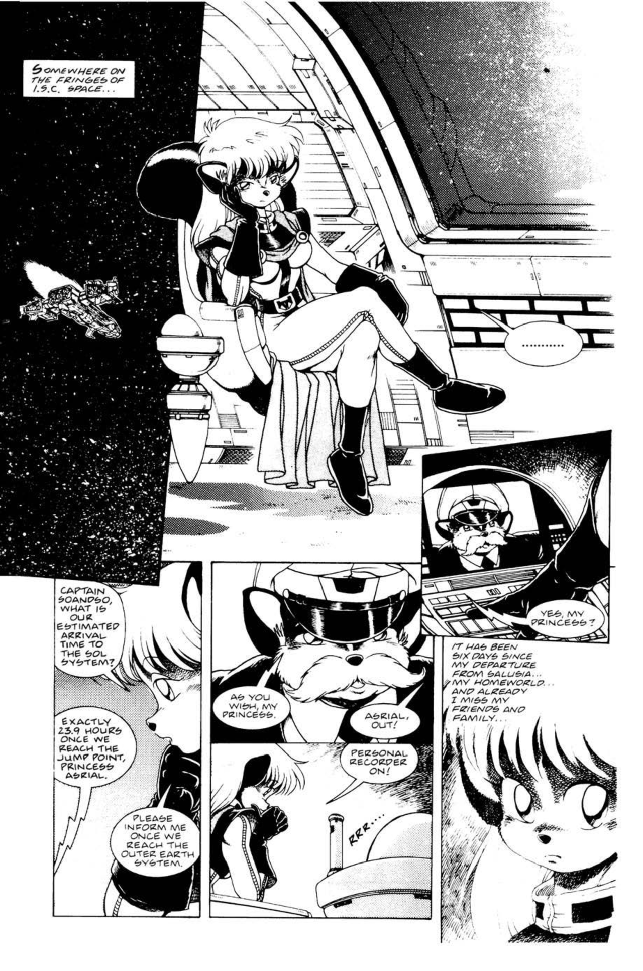 Read online Ninja High School (1986) comic -  Issue #0 - 4