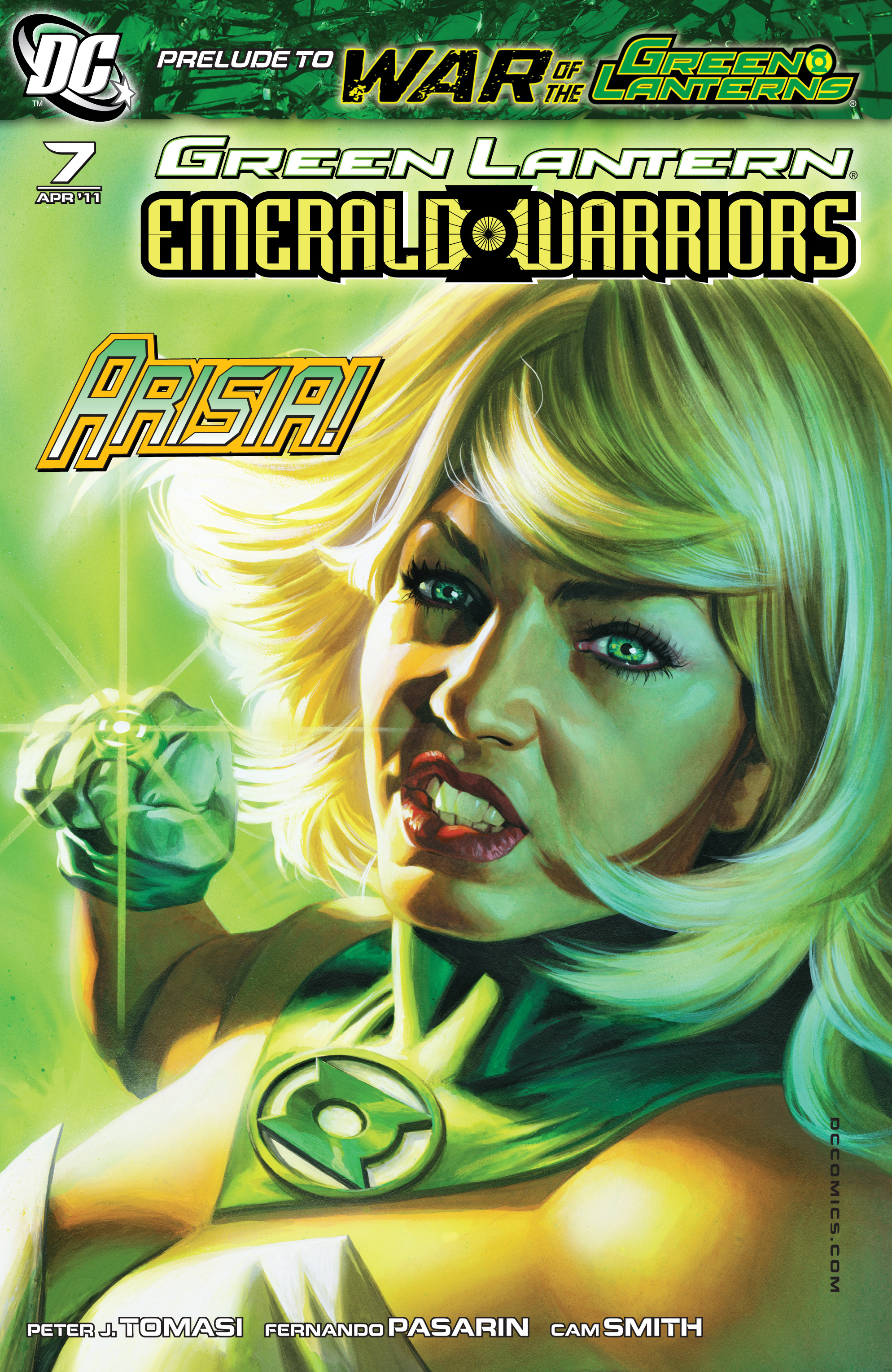 Read online Green Lantern: Emerald Warriors comic -  Issue #7 - 2