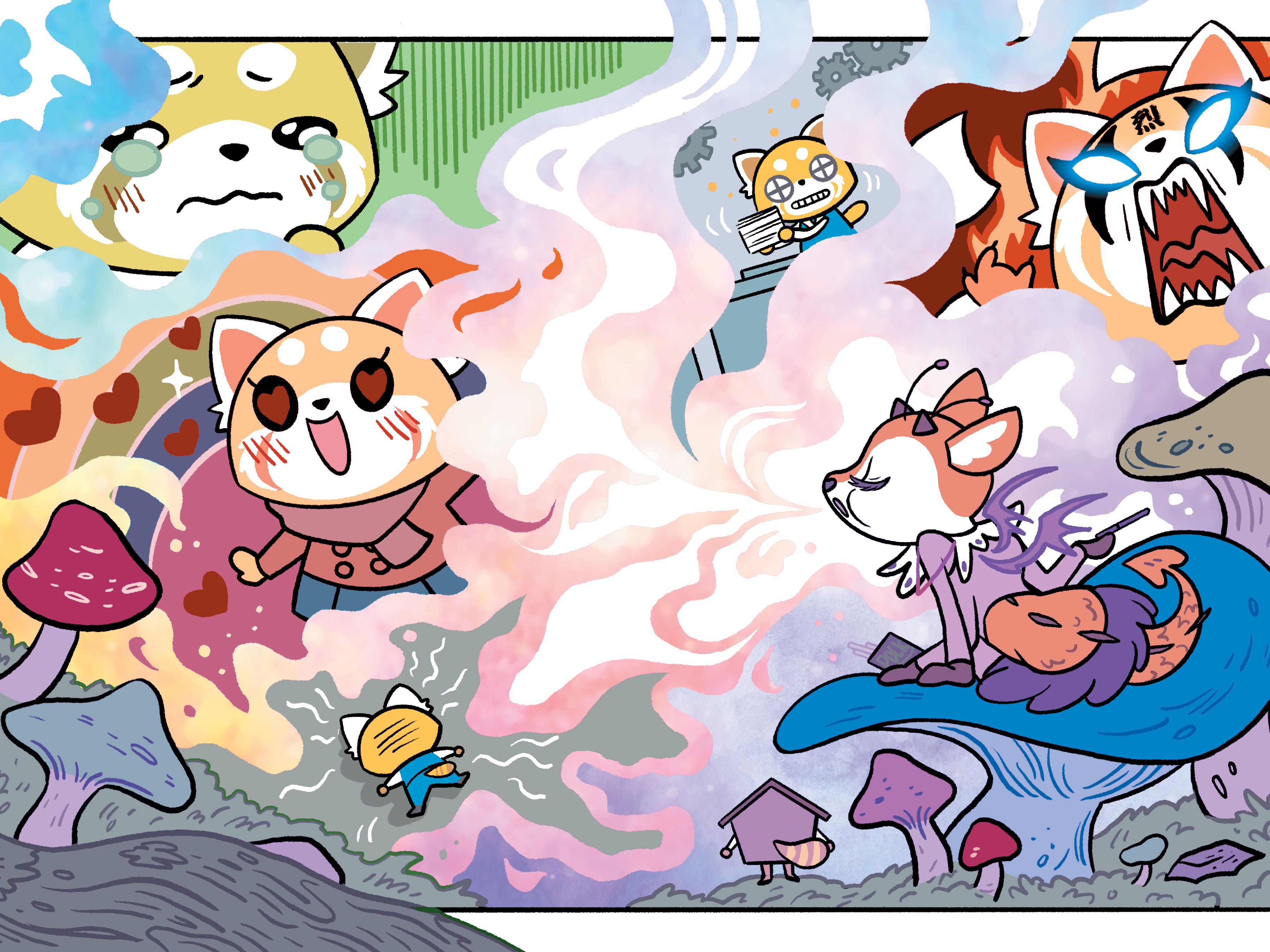 Read online Aggretsuko: Down the Rabbit Hole comic -  Issue # TPB - 34