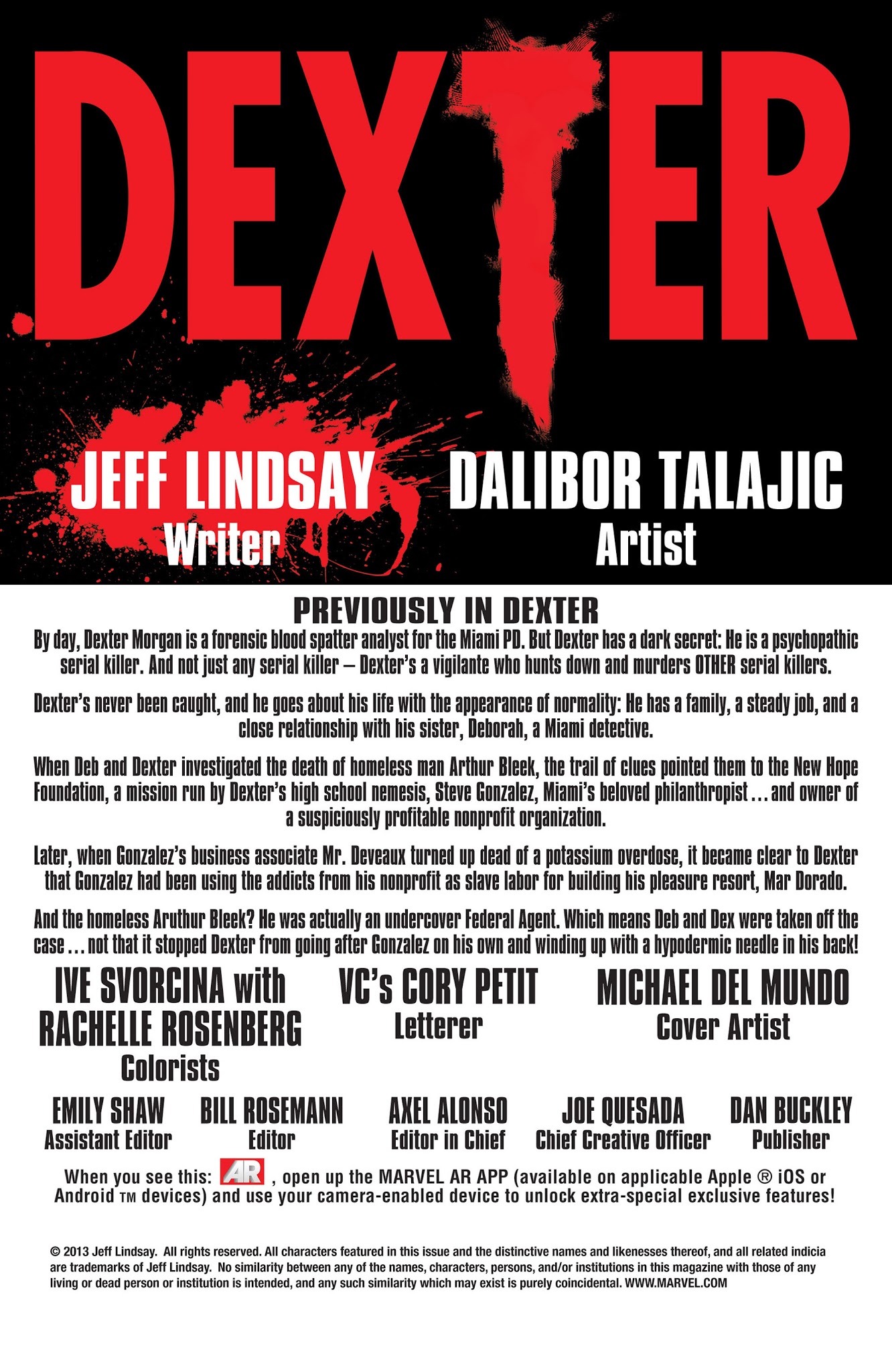 Read online Dexter comic -  Issue #5 - 2