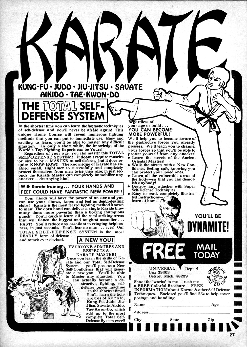 Read online The Deadly Hands of Kung Fu comic -  Issue #7 - 27