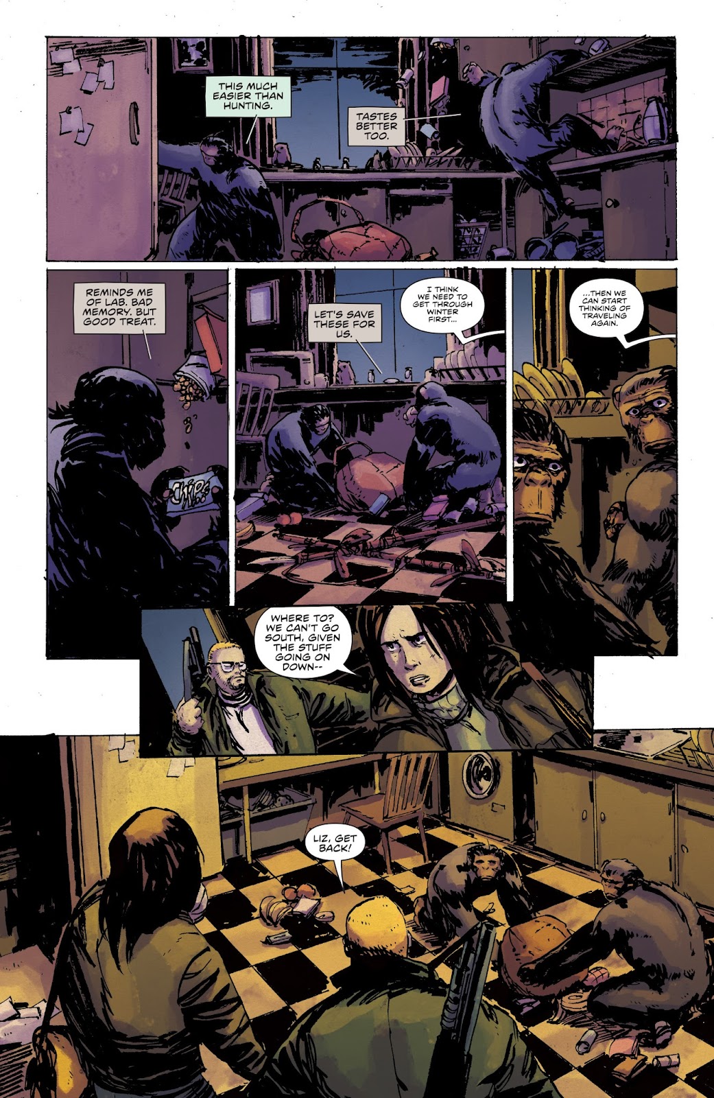 Dawn of the Planet of the Apes issue TPB - Page 32