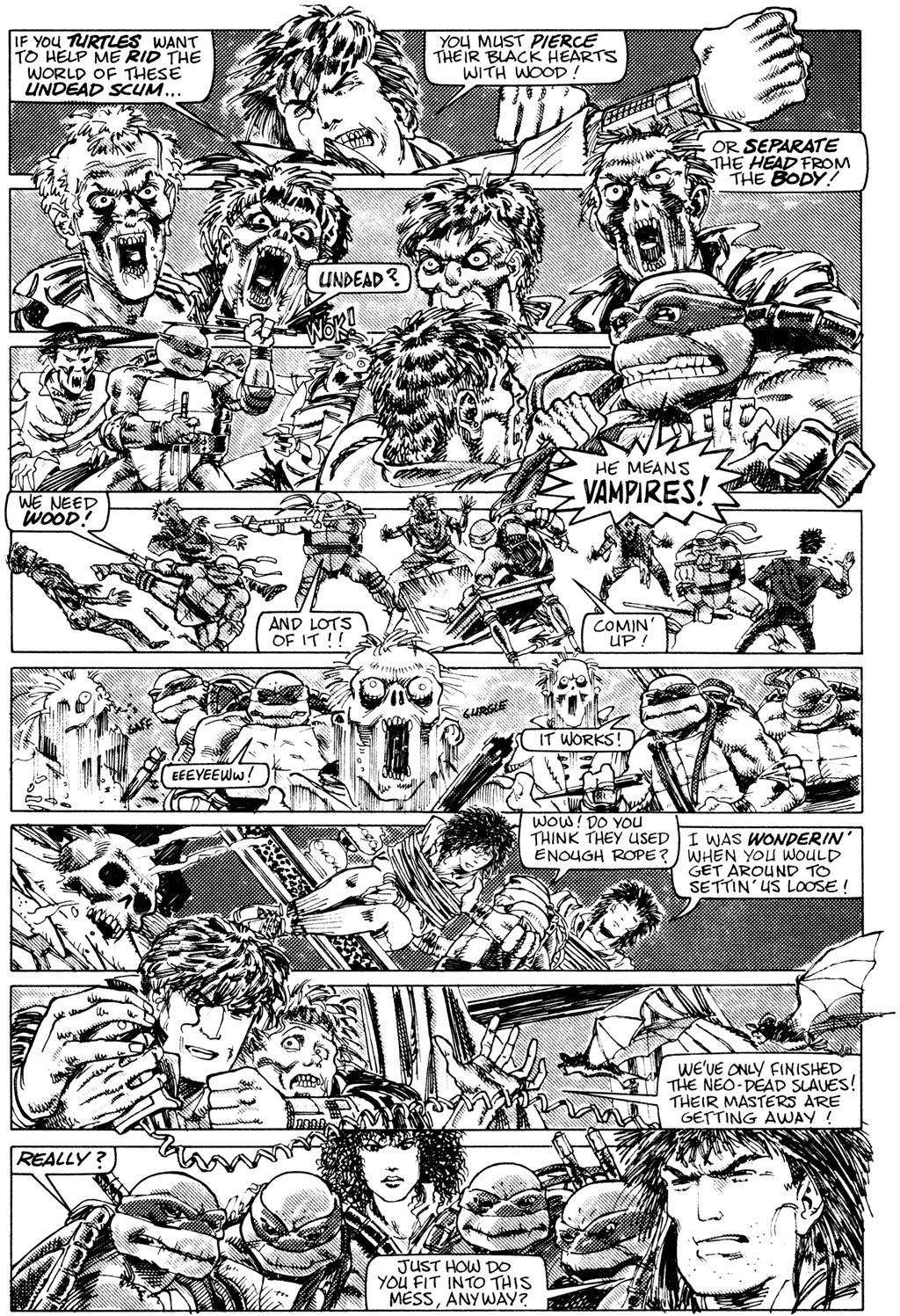 Read online Teenage Mutant Ninja Turtles (1984) comic -  Issue #29 - 15