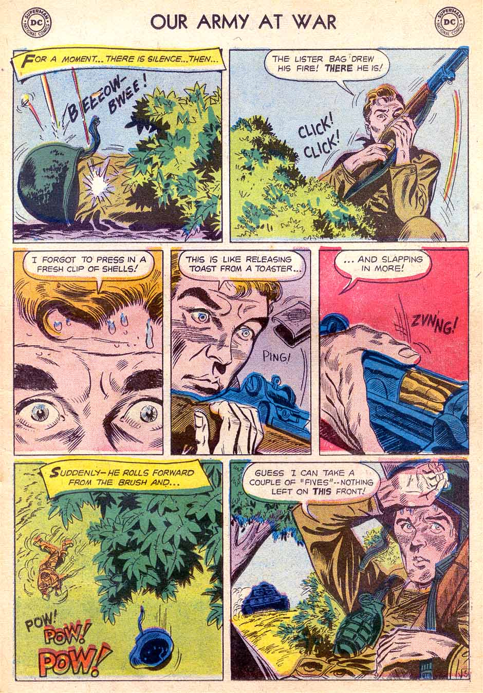 Read online Our Army at War (1952) comic -  Issue #64 - 15