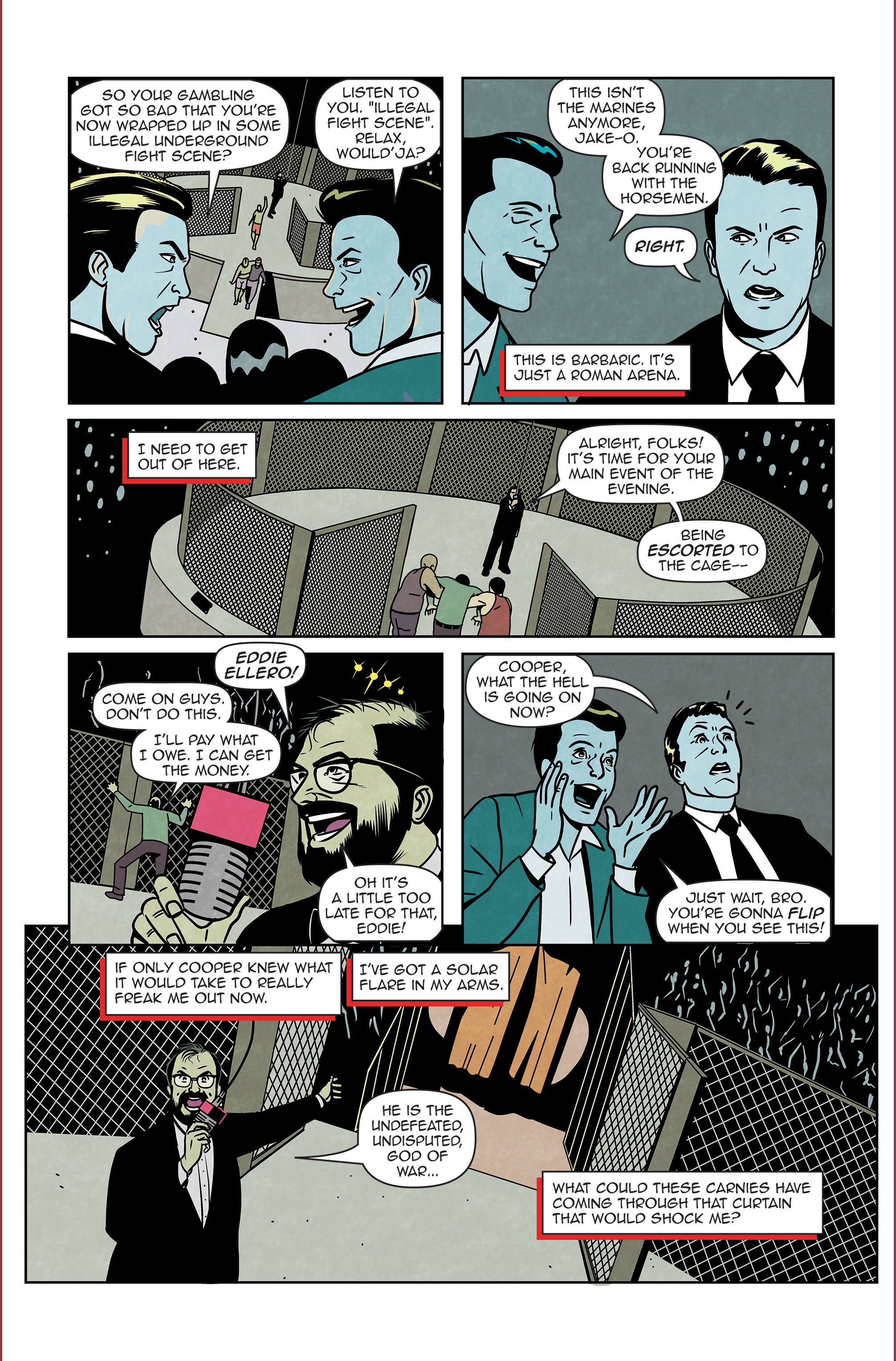 Read online The F1rst Hero: Fight For Your Life comic -  Issue #1 - 21
