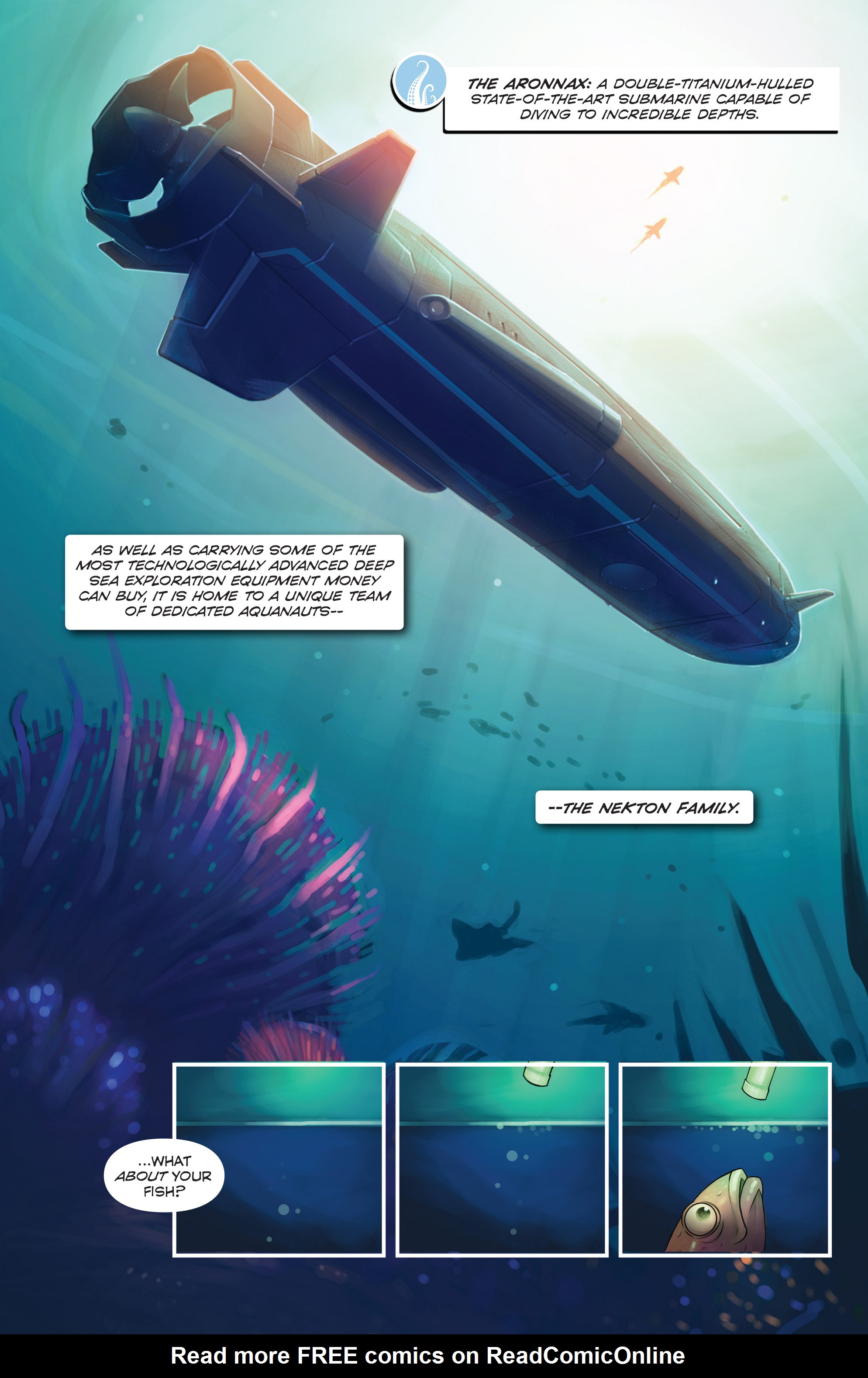 Read online The Deep comic -  Issue #1 - 6