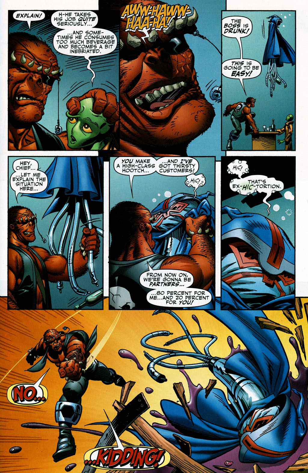 Read online Jack Kirby's Galactic Bounty Hunters comic -  Issue #2 - 21