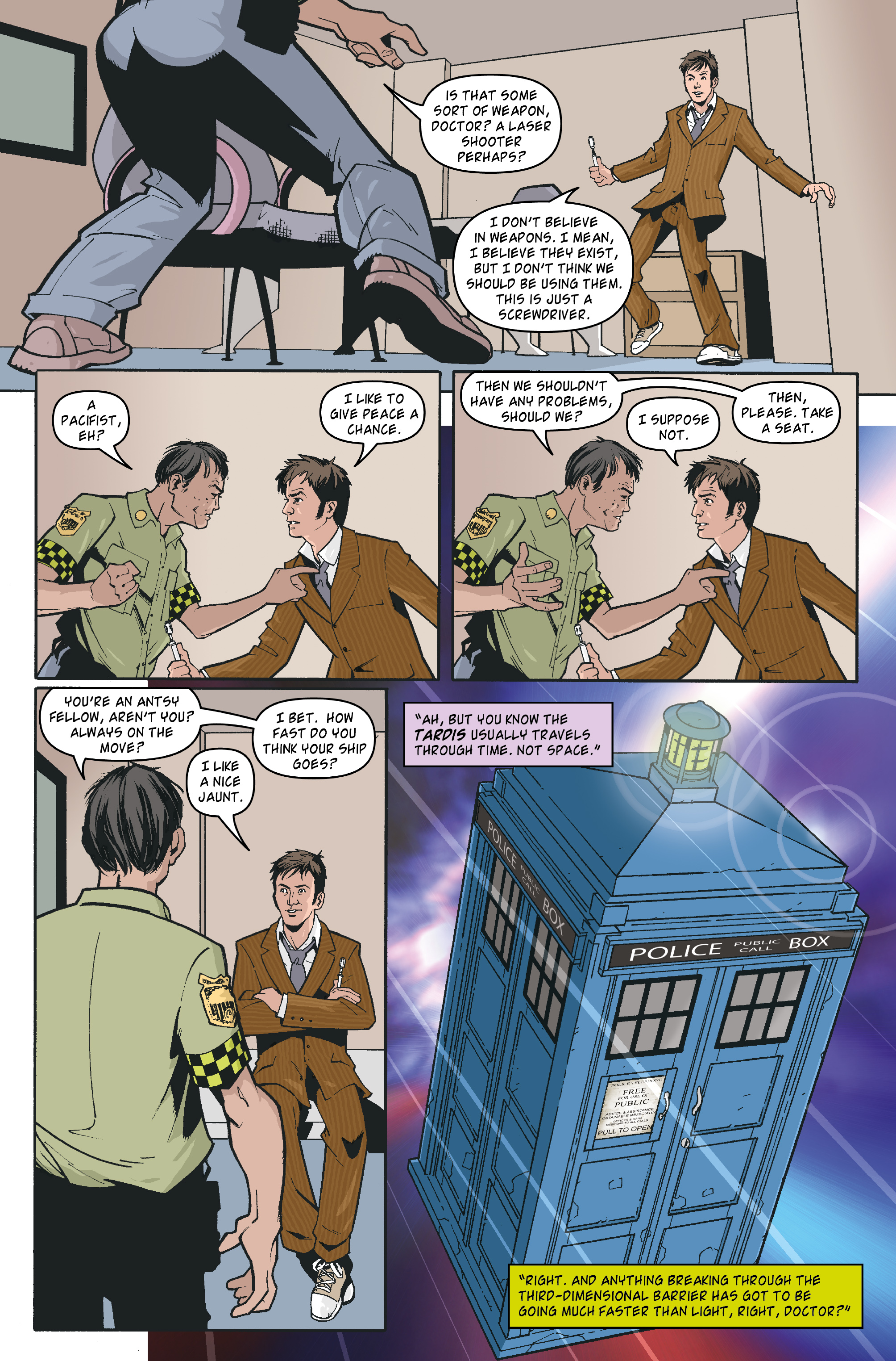 Read online Doctor Who: The Tenth Doctor Archives comic -  Issue #35 - 10