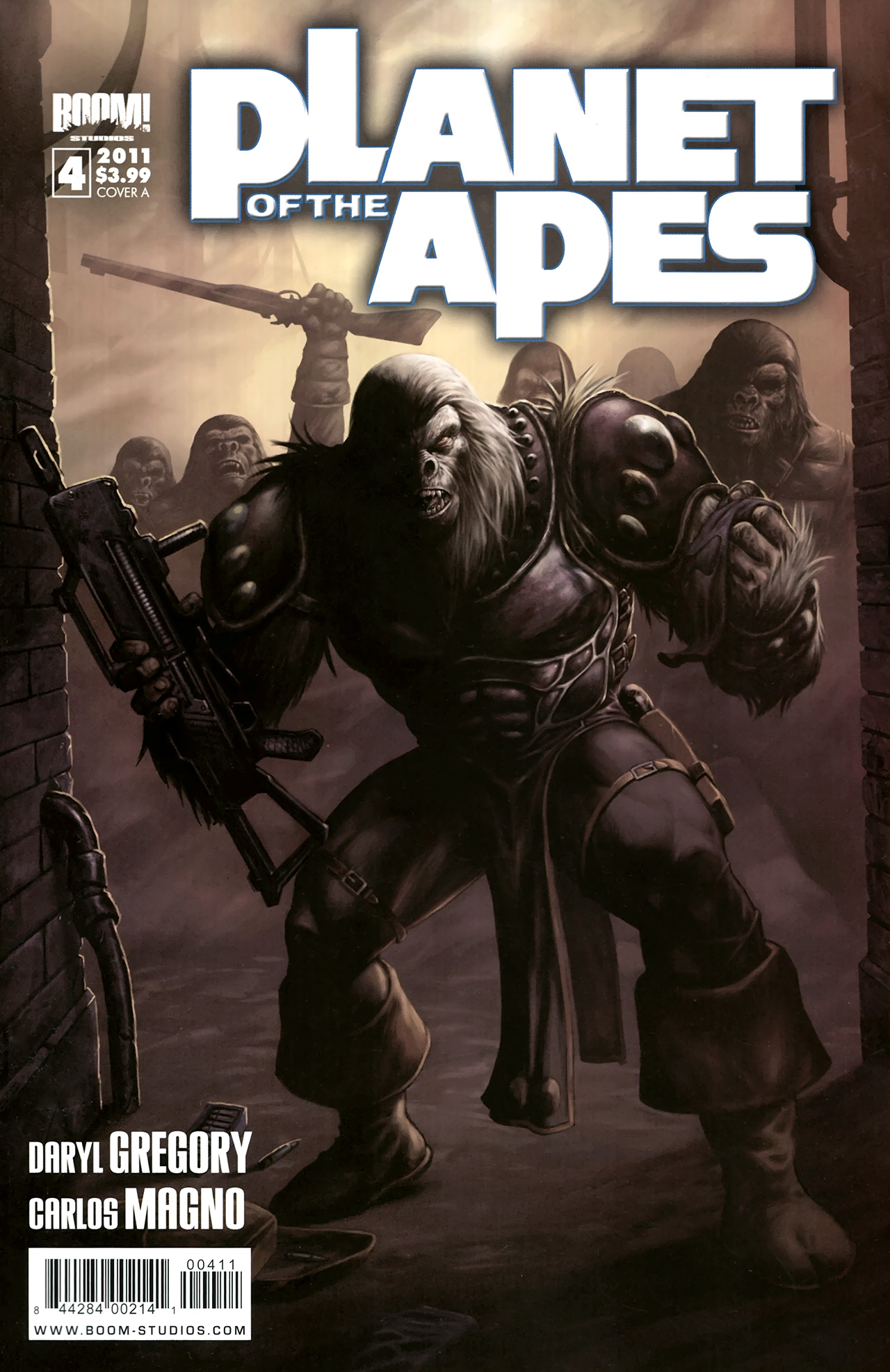 Read online Planet of the Apes (2011) comic -  Issue #4 - 1