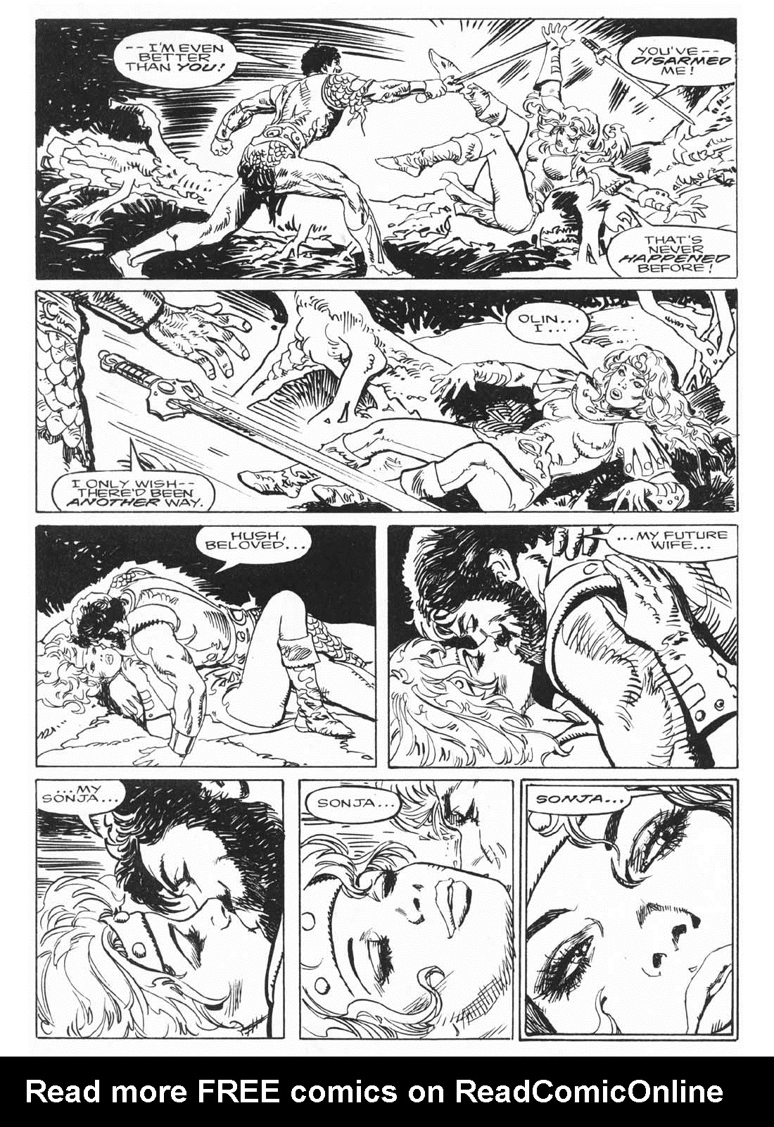 Read online The Savage Sword Of Conan comic -  Issue #233 - 30