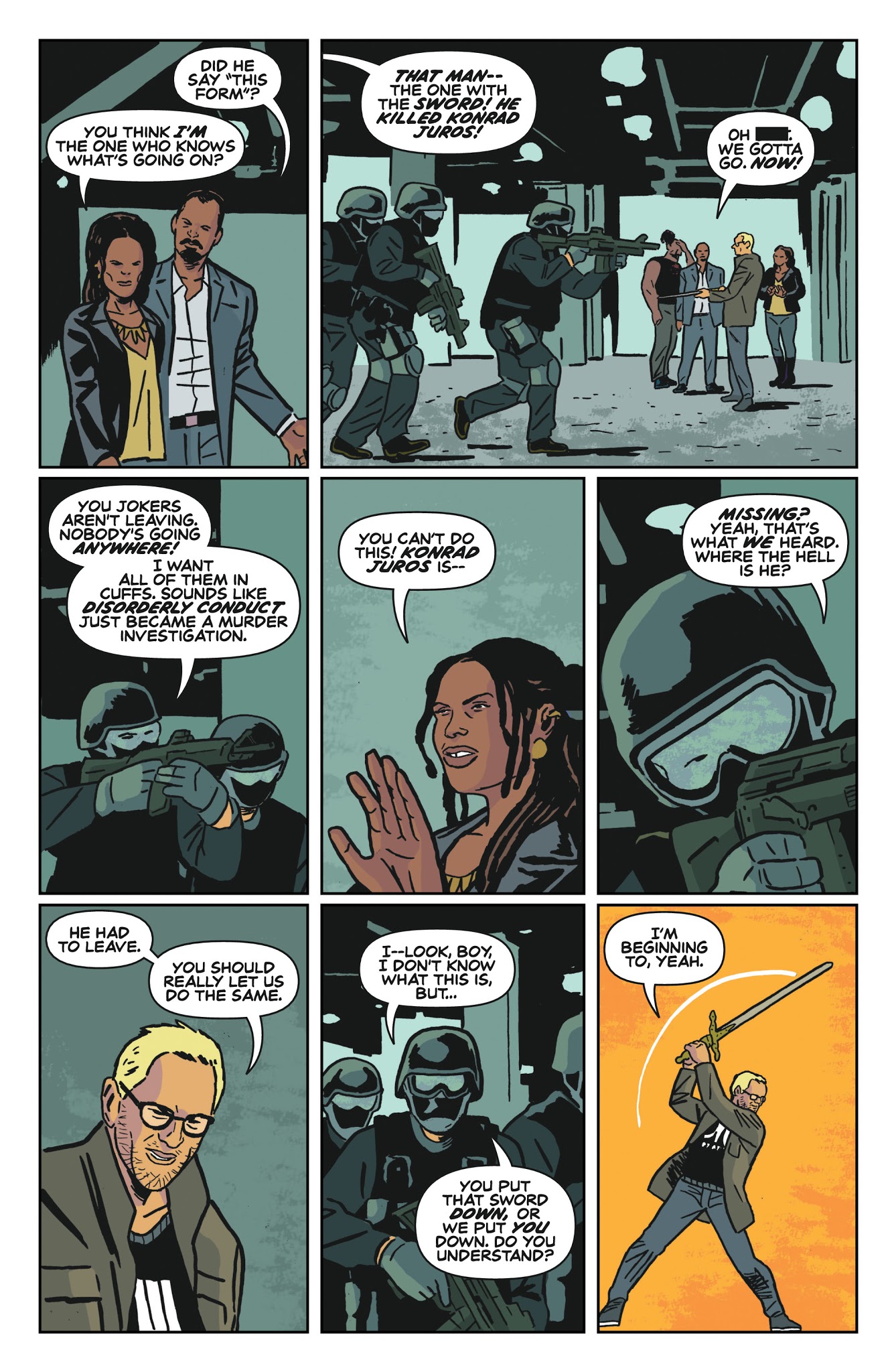 Read online Swordquest comic -  Issue #5 - 19